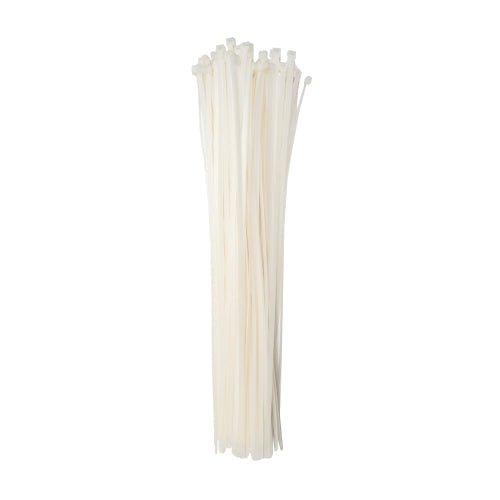 21-inch Natural Multi-Purpose Cable Tie, 120-lb Tensile Strength, UL 21S Listed, 50-Pack