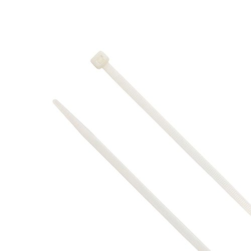 14-inch Natural Multi-Purpose Cable Tie, 50-lb Tensile Strength, UL 21S Listed, 100-Pack
