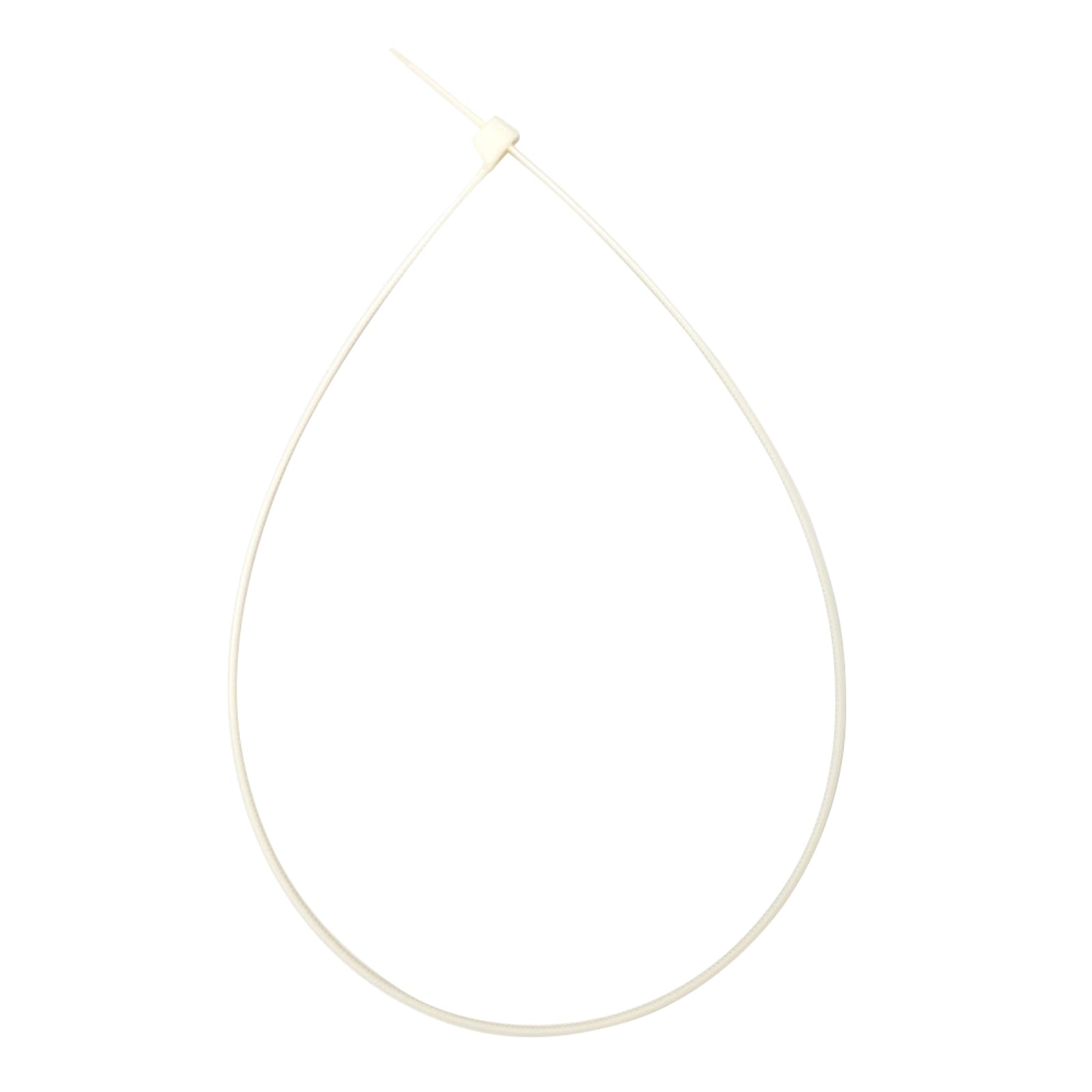 21-inch Natural Multi-Purpose Cable Tie, 120-lb Tensile Strength, UL 21S Listed, 100-Pack