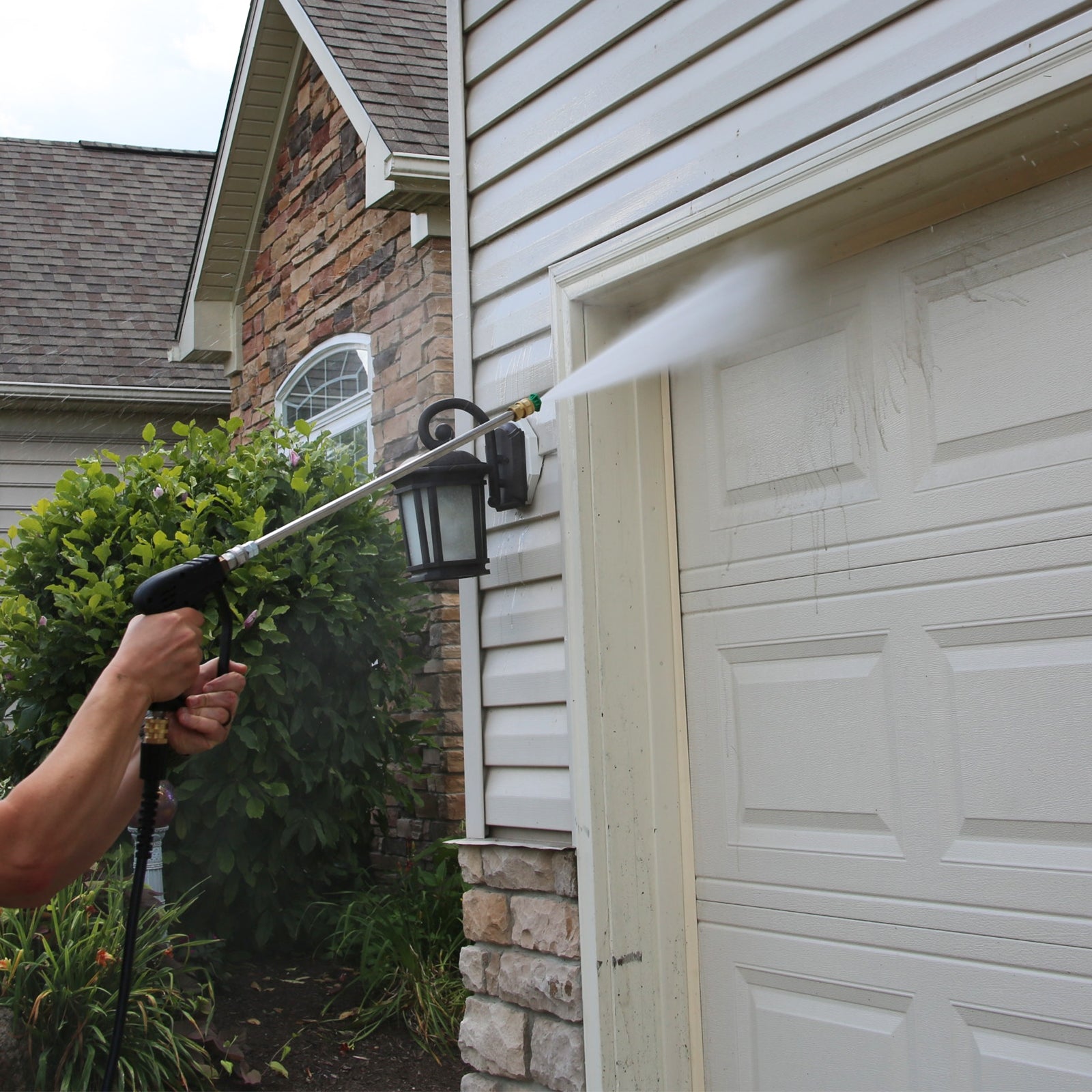 Clean Strike Professional 18-inch Spray Wand, Pressure Washer Lance with Stainless M22 x 14mm One-Touch Quick Connect Fittings and Plug, 4000 PSI Rated