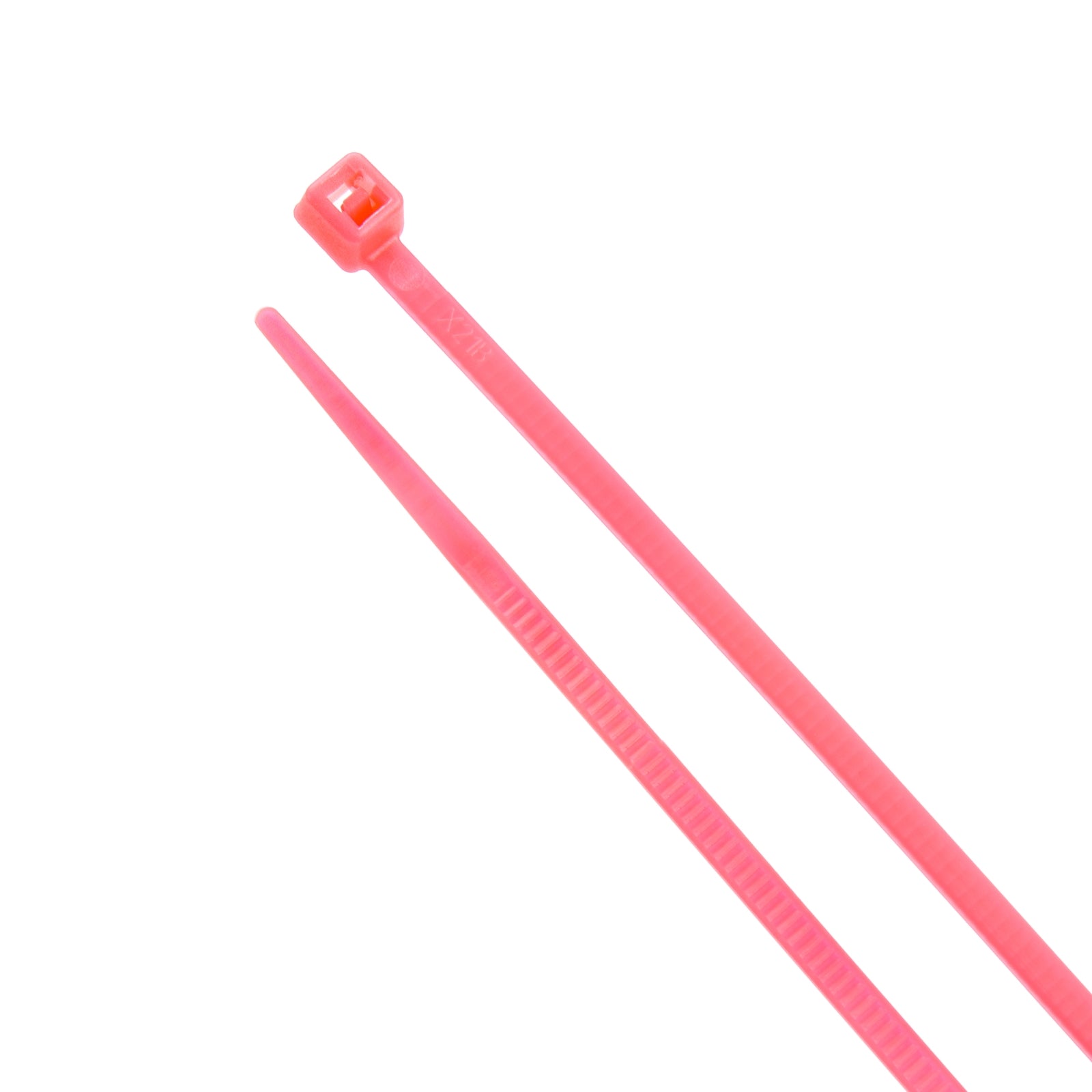 5-inch Fluorescent Pink Multi-Purpose Cable Tie, 18-lb Tensile Strength, UL 21 Listed, 100-Pack