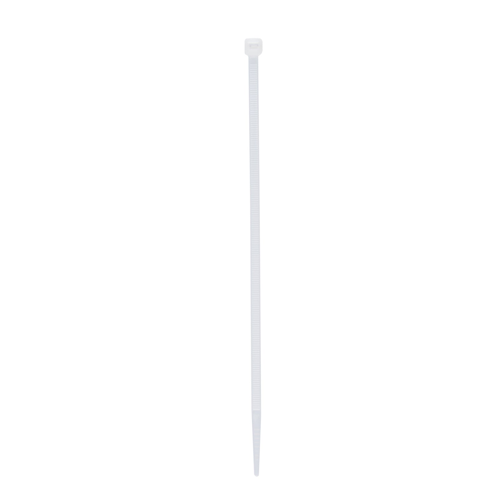 8-inch Natural Multi-Purpose Cable Tie, 50-lb Tensile Strength, UL 21S Listed, 100-Pack