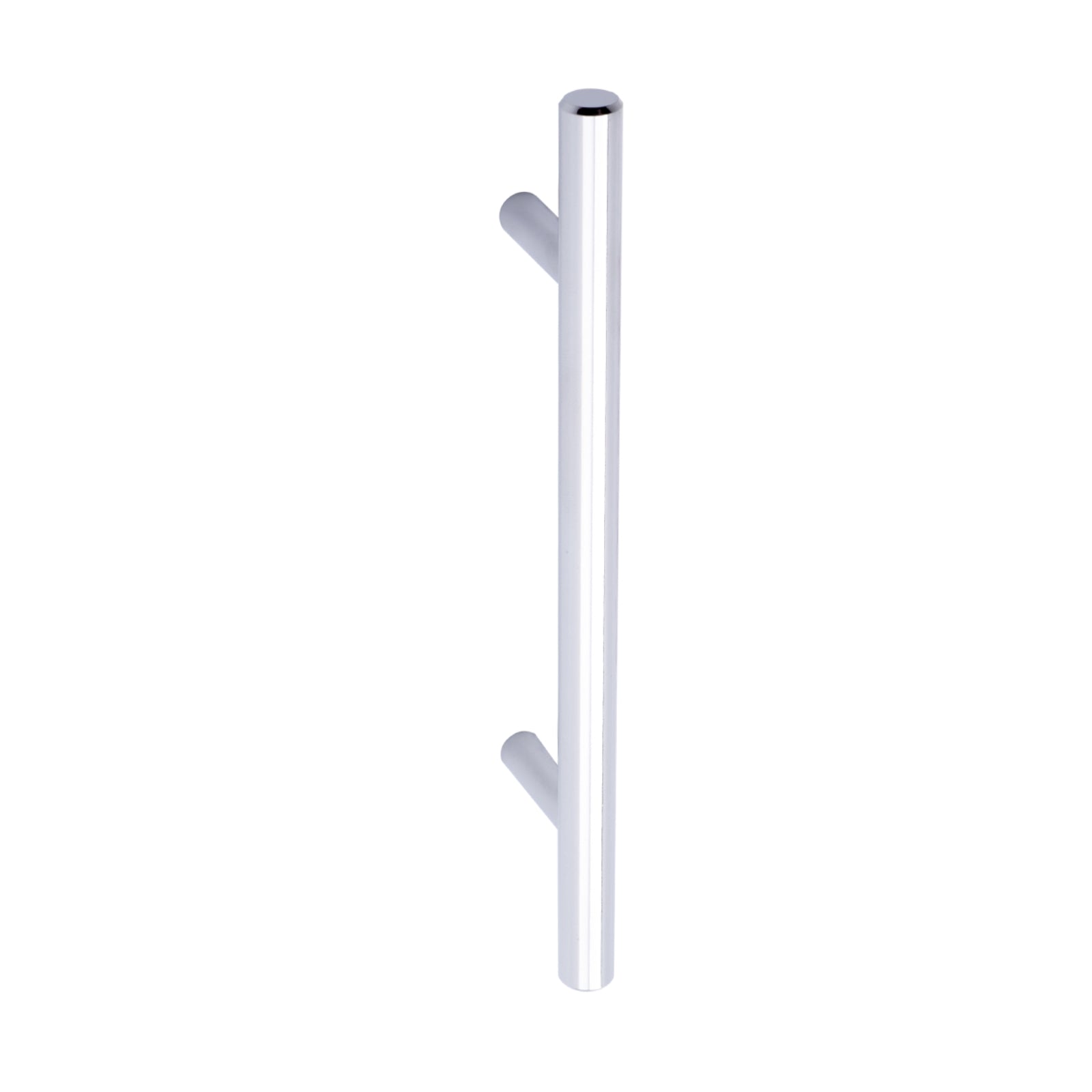 South Main Hardware Euro Bar Cabinet Handle (3/8" Diameter), 6.38" Length (4" Hole Center), 10-Pack