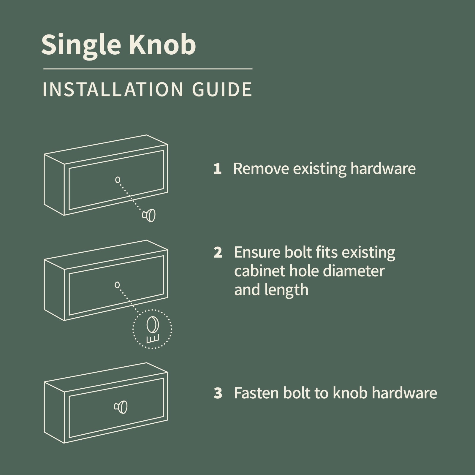 South Main Hardware Traditional Top Ring Cabinet Knob, 1.25" Diameter