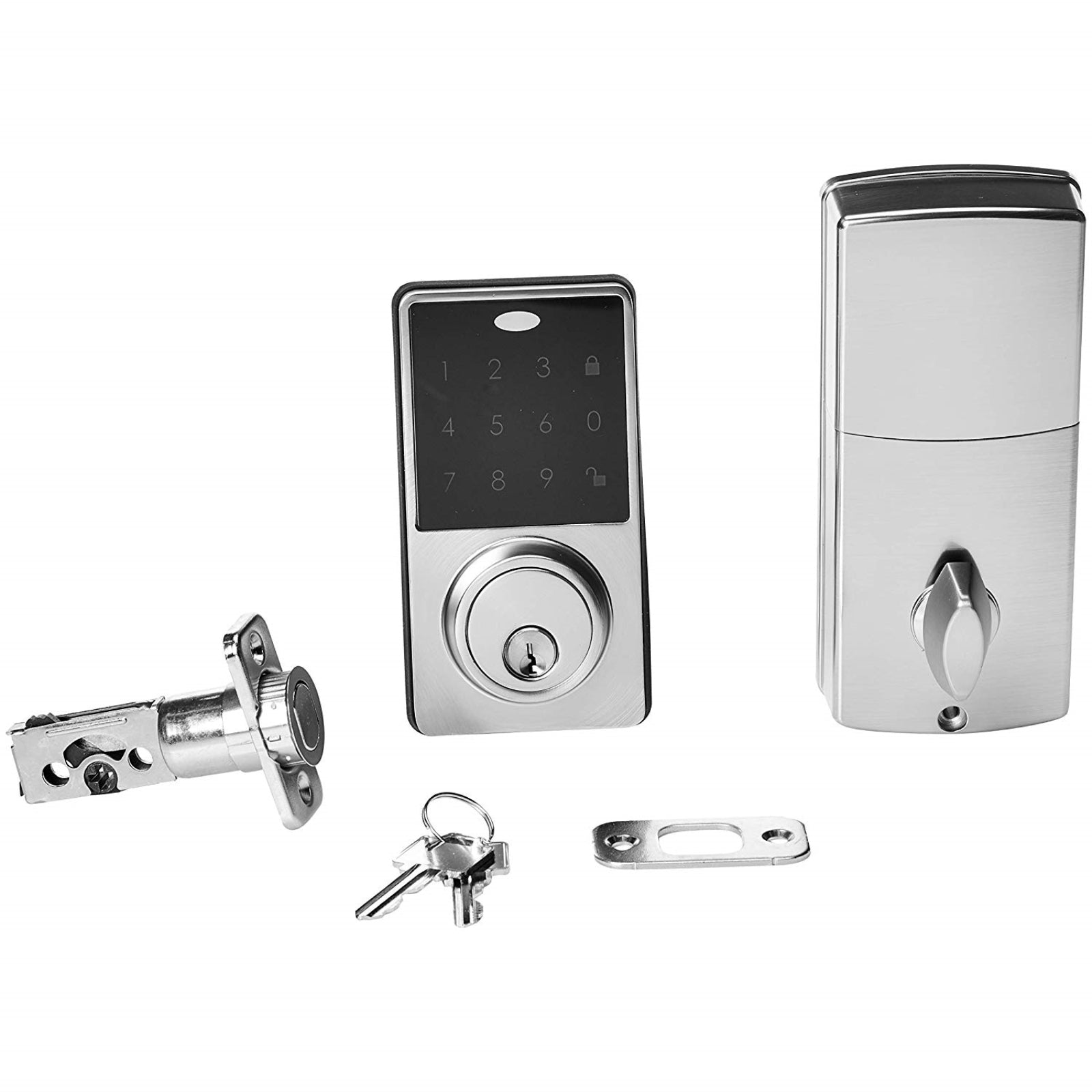 South Main Hardware Electronic Deadbolt Door Lock, Modern