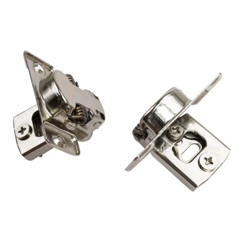 South Main Hardware 1/2 in. 108-Degree Nickel Plated Compact Overlay 35mm Face Frame Cabinet Hinge (5 Pairs)