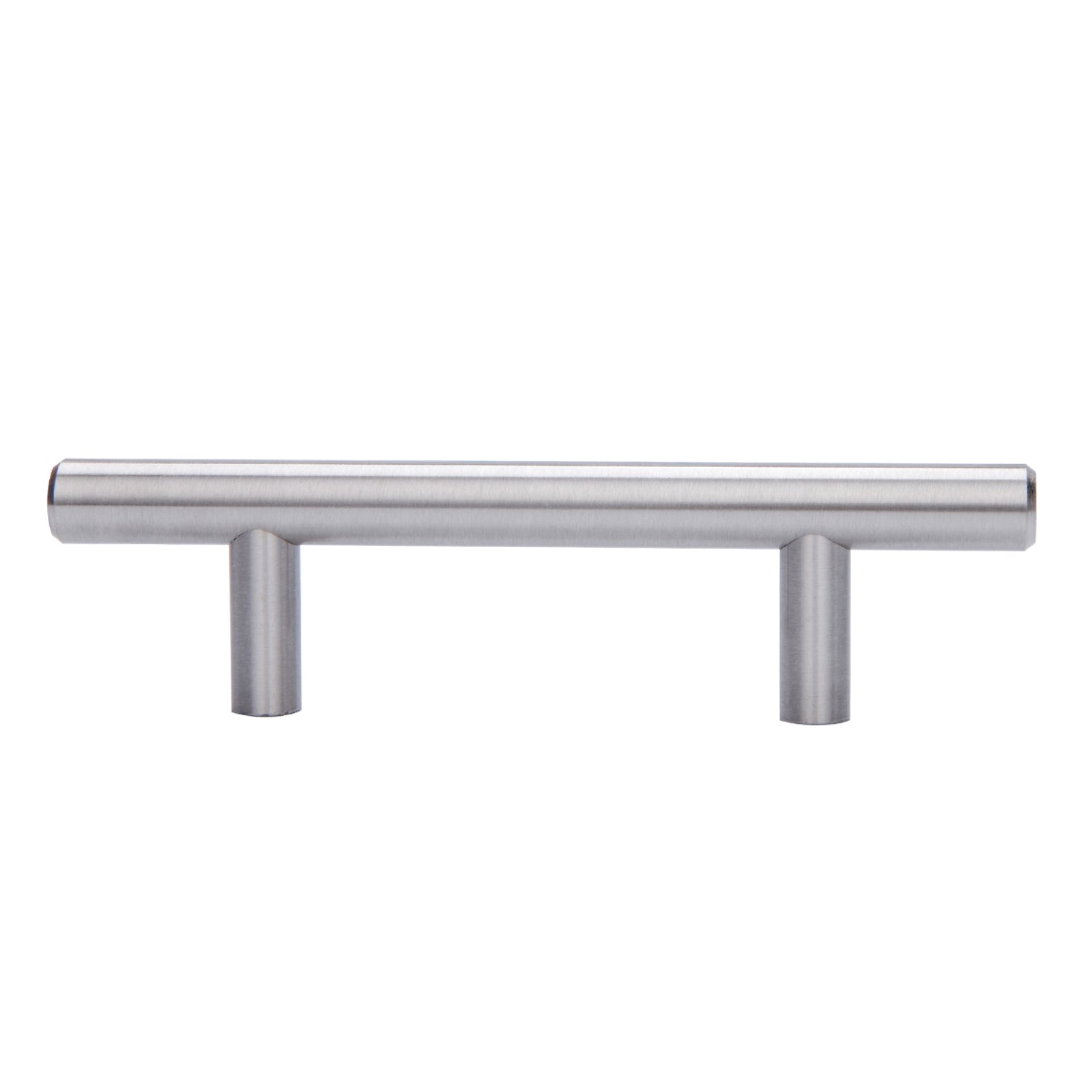 South Main Hardware Euro Bar Cabinet Handle (1/2" Diameter), 5-3/8" Length (3" Hole Center)