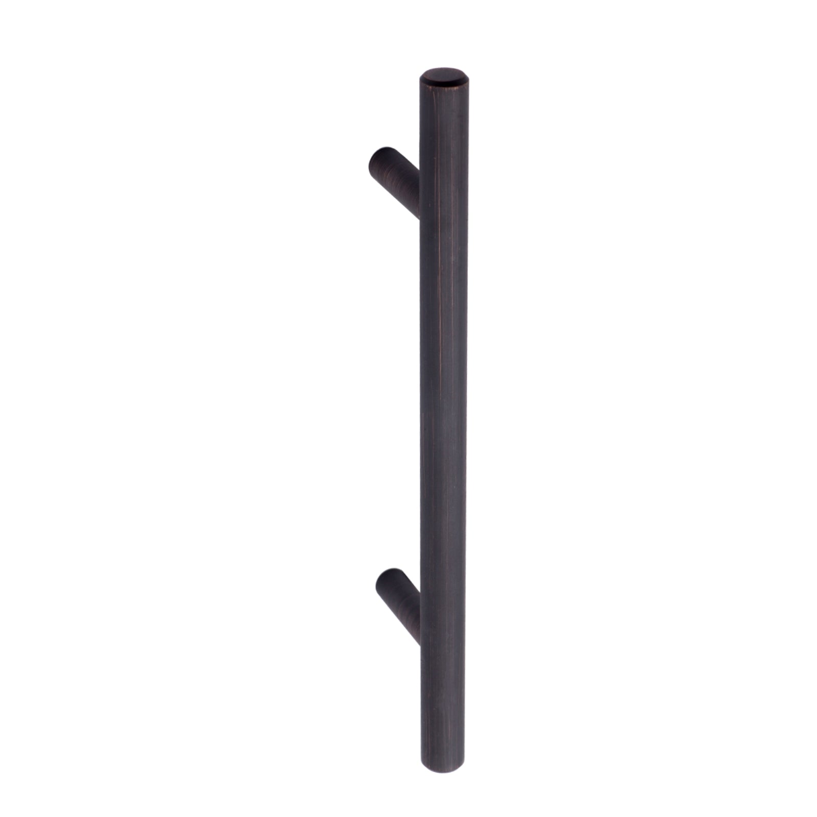 South Main Hardware Euro Bar Cabinet Handle (3/8" Diameter), 6.38" Length (4" Hole Center), 10-Pack