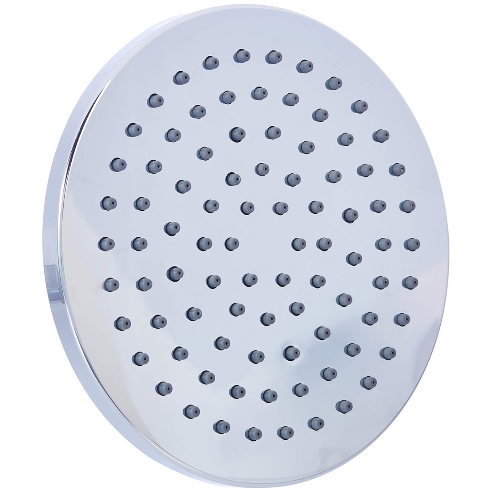 AmazonBasics Rain Shower Head, 6 Inch, Round, Polished Chrome