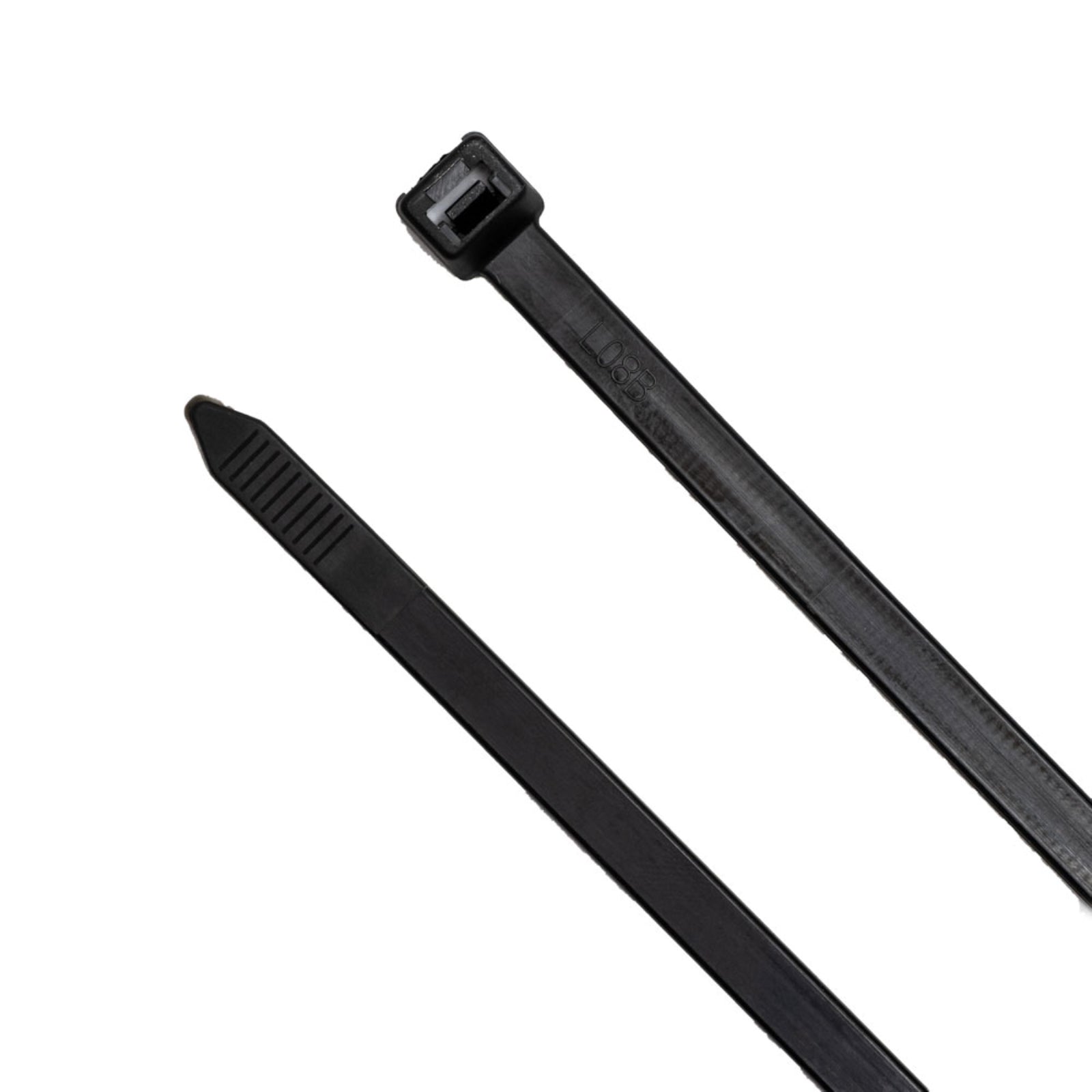 21-inch UV Resistant Black Multi-Purpose Cable Tie, 120-lb Tensile Strength, UL 21S Listed, 100-Pack