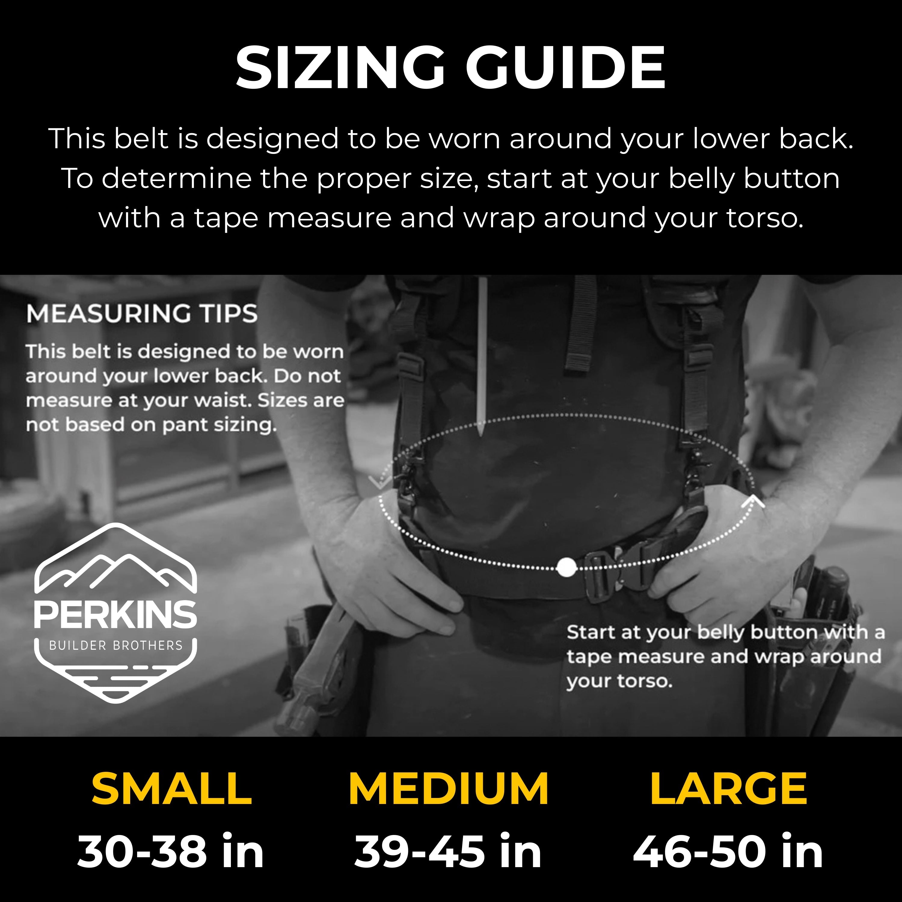 Perkins Essential Low Profile Toolbelt