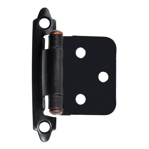 Oil Rubbed Bronze Traditional Variable Overlay Hinge (10-pairs)