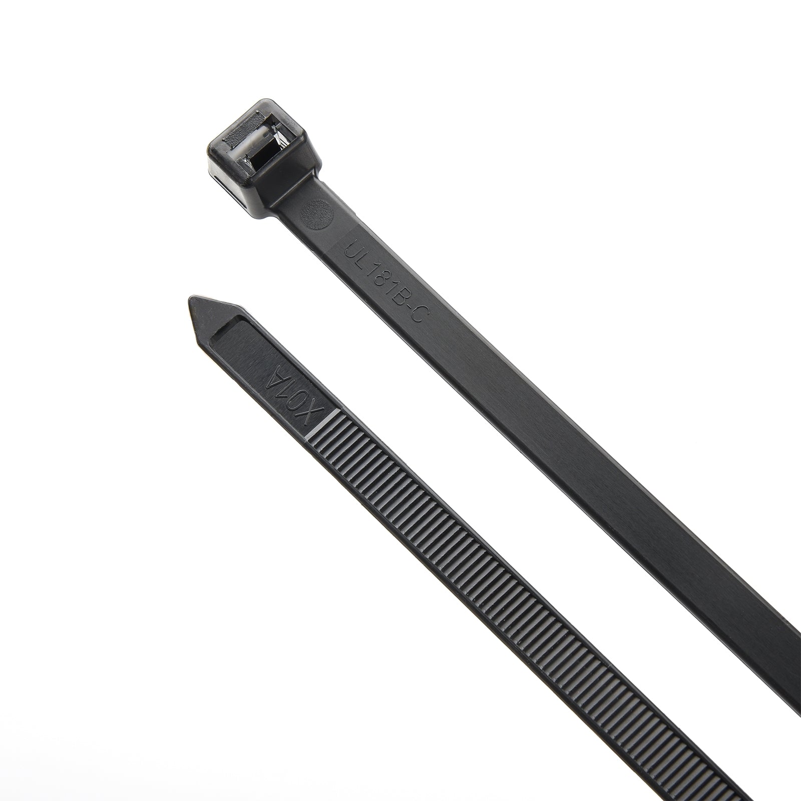 48-inch UV Resistant Black Multi-Purpose Cable Tie, 175-lb Tensile Strength, UL 21S Listed, 25-Pack