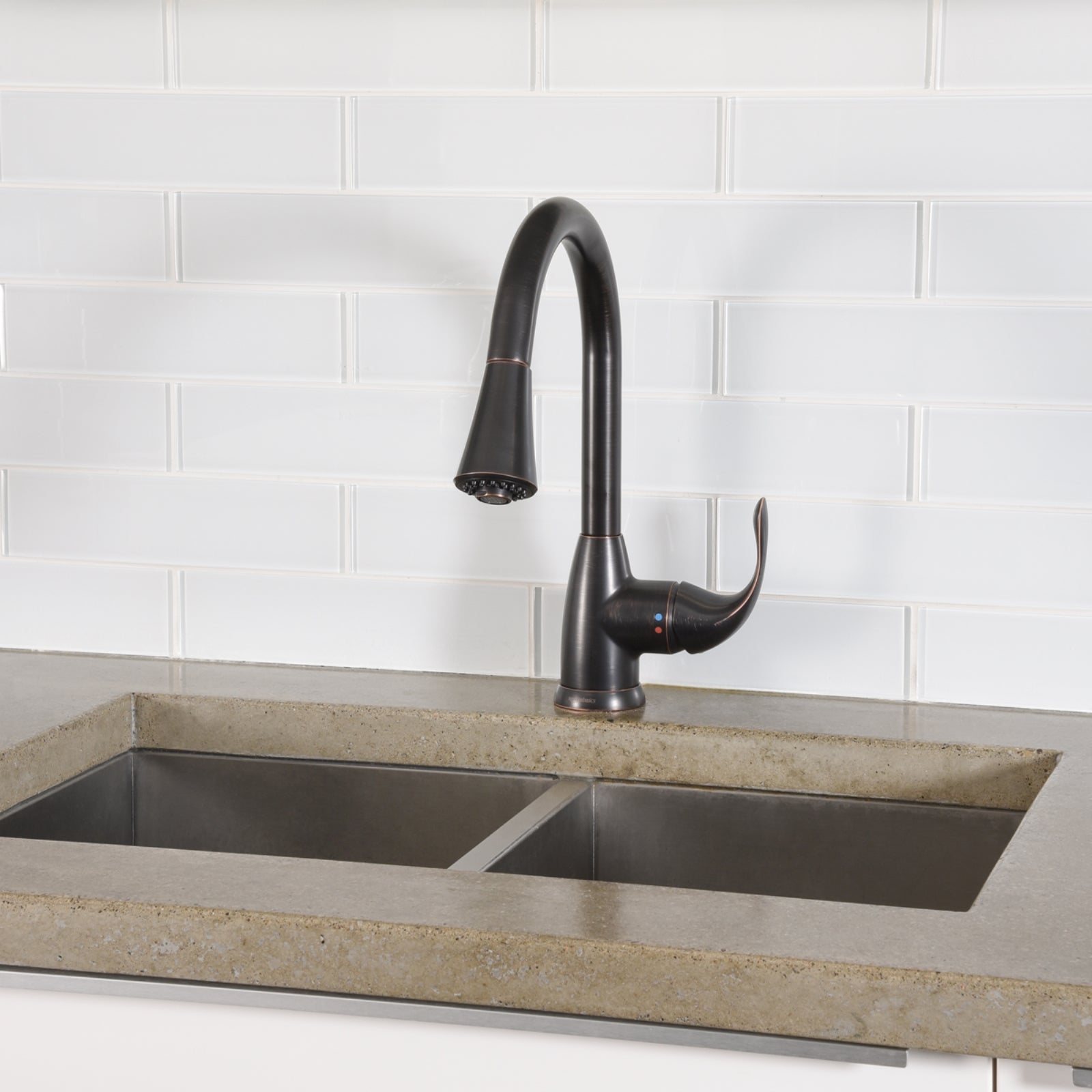 Standard Pull-Down Kitchen Faucet, Oil-Rubbed Bronze