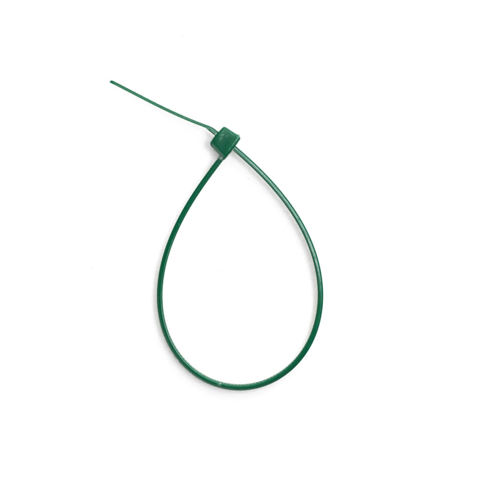 8-inch Dark Green Multi-Purpose Cable Tie, 75-lb Tensile Strength, UL 21S Listed, 100-Pack