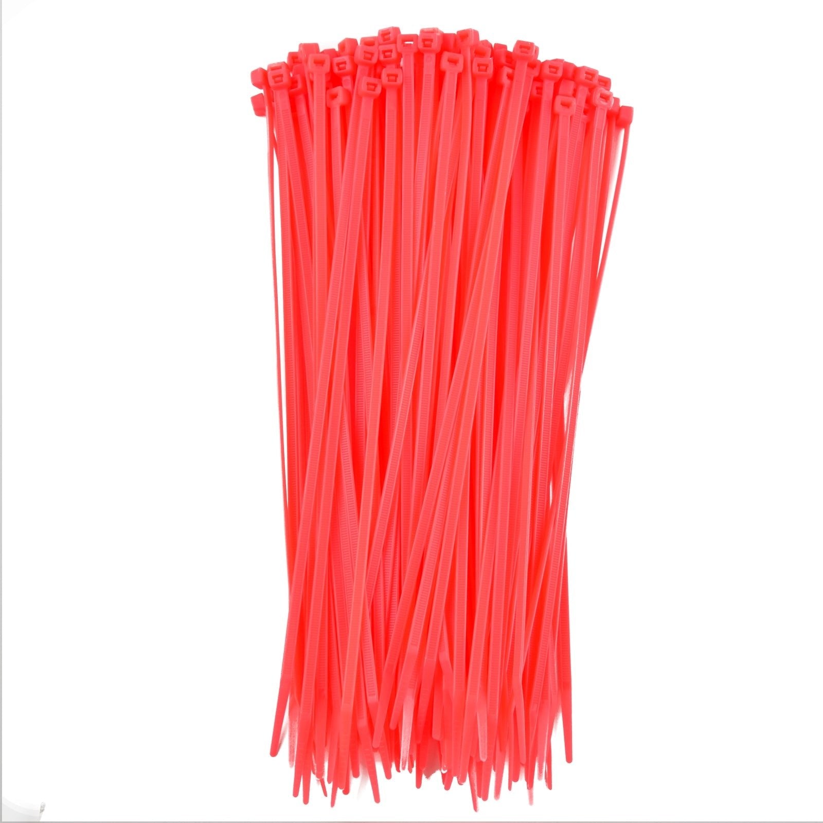 11-inch Fluorescent Pink Multi-Purpose Cable Tie, 75-lb Tensile Strength, UL 21S Listed, 100-Pack