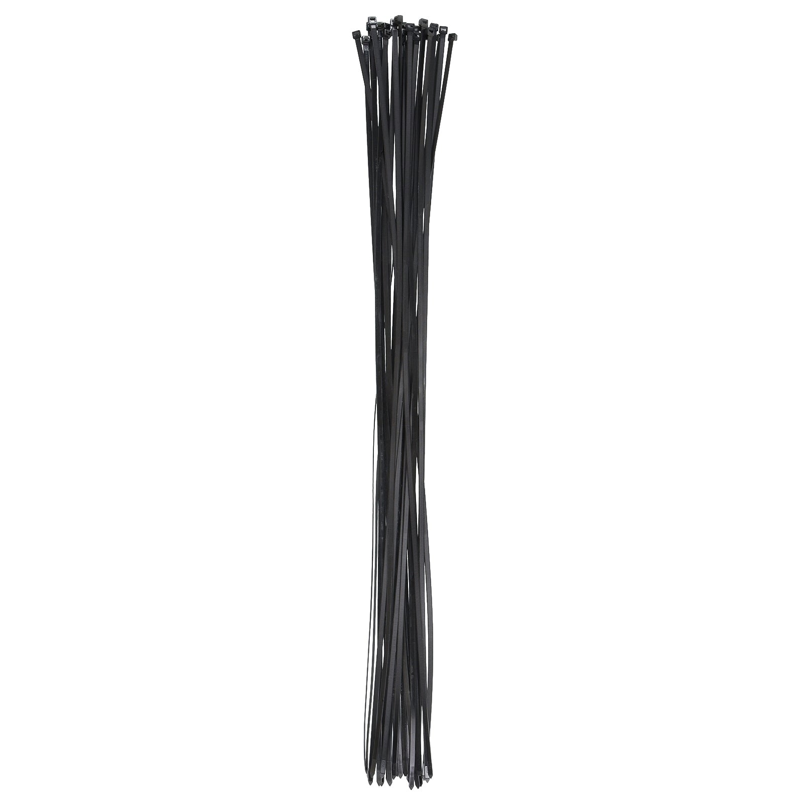 48-inch UV Resistant Black Multi-Purpose Cable Tie, 175-lb Tensile Strength, UL 21S Listed, 25-Pack