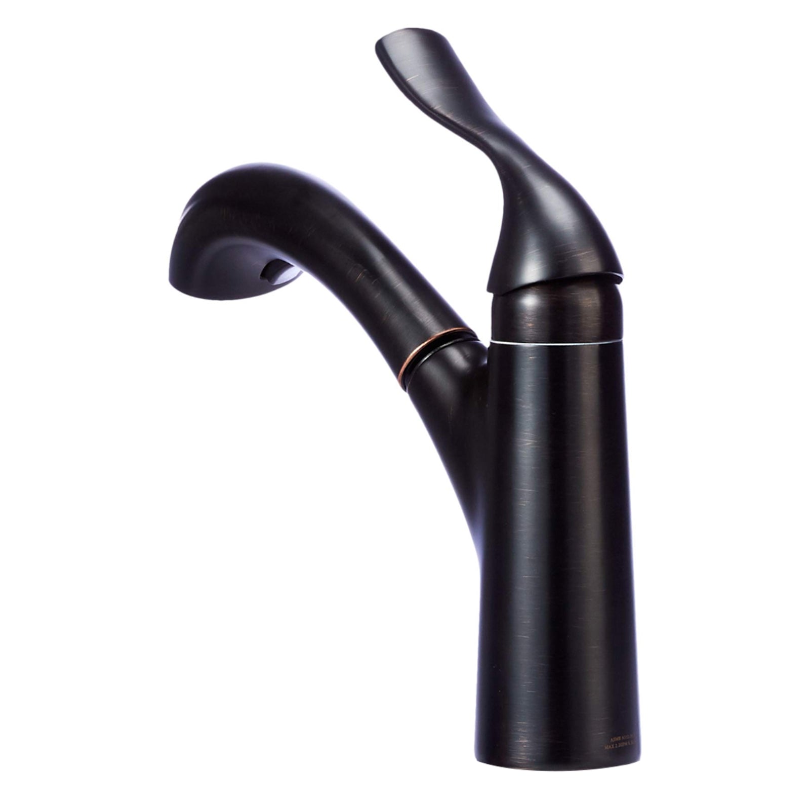 Single-Handle Kitchen Pull Out Sprayer Faucet, Arched, Oil-Rubbed Bronze