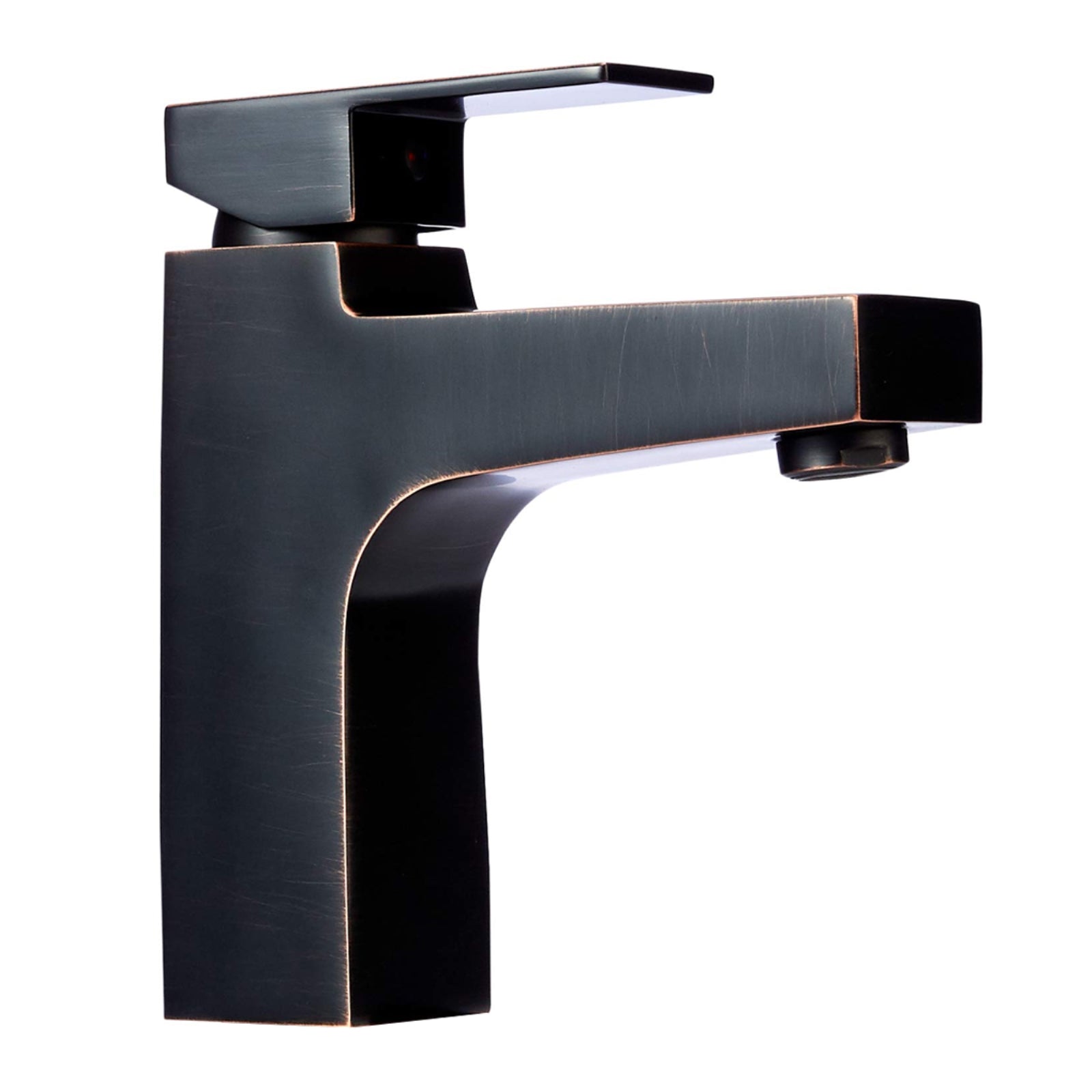 Single-handle Straight Bathroom Faucet, Oil-Rubbed Bronze