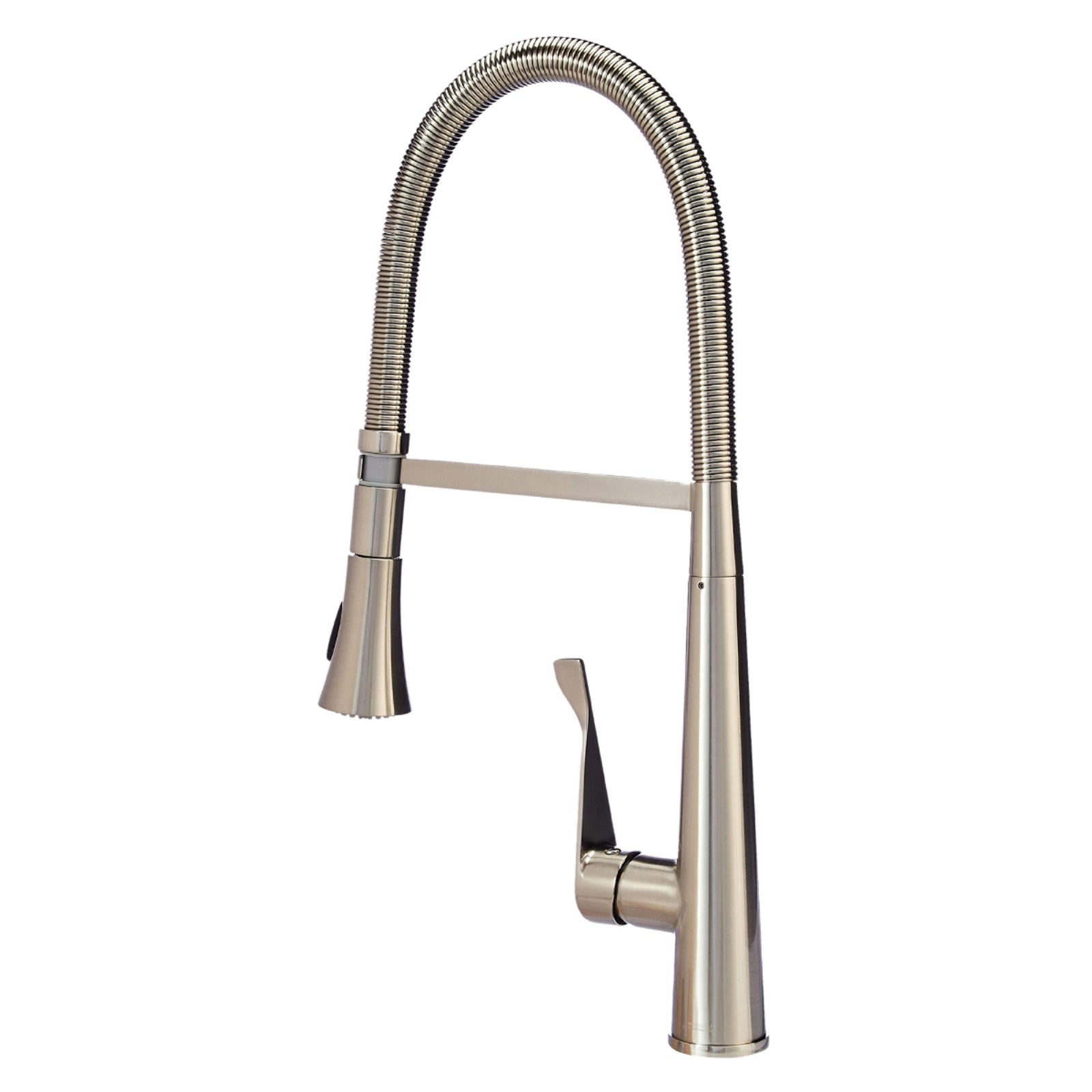 Pro-Style Flexible Sprayer Kitchen Faucet, Satin Nickel