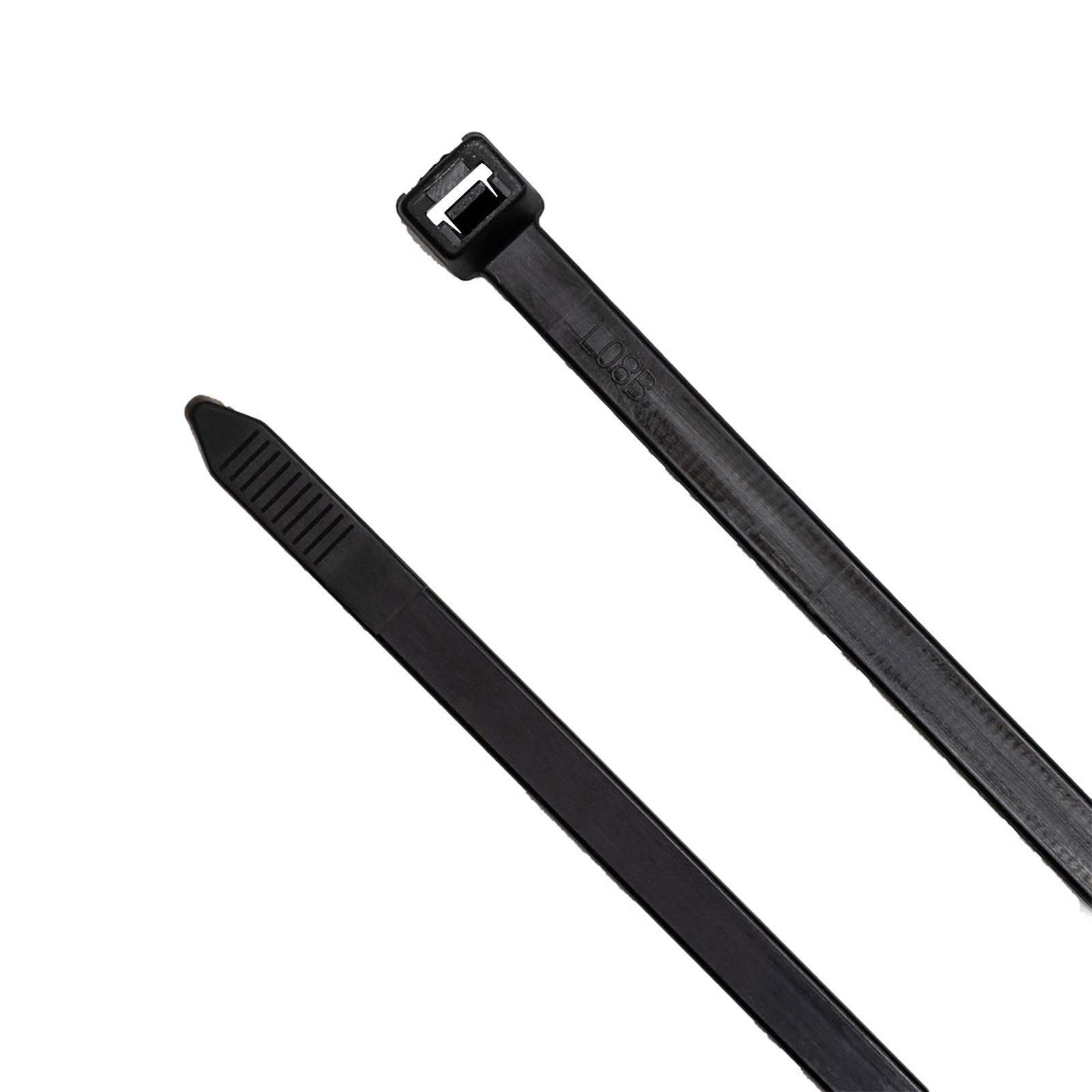 24-inch UV Resistant Black Multi-Purpose Cable Tie, 175-lb Tensile Strength, UL 21S Listed, 50-Pack