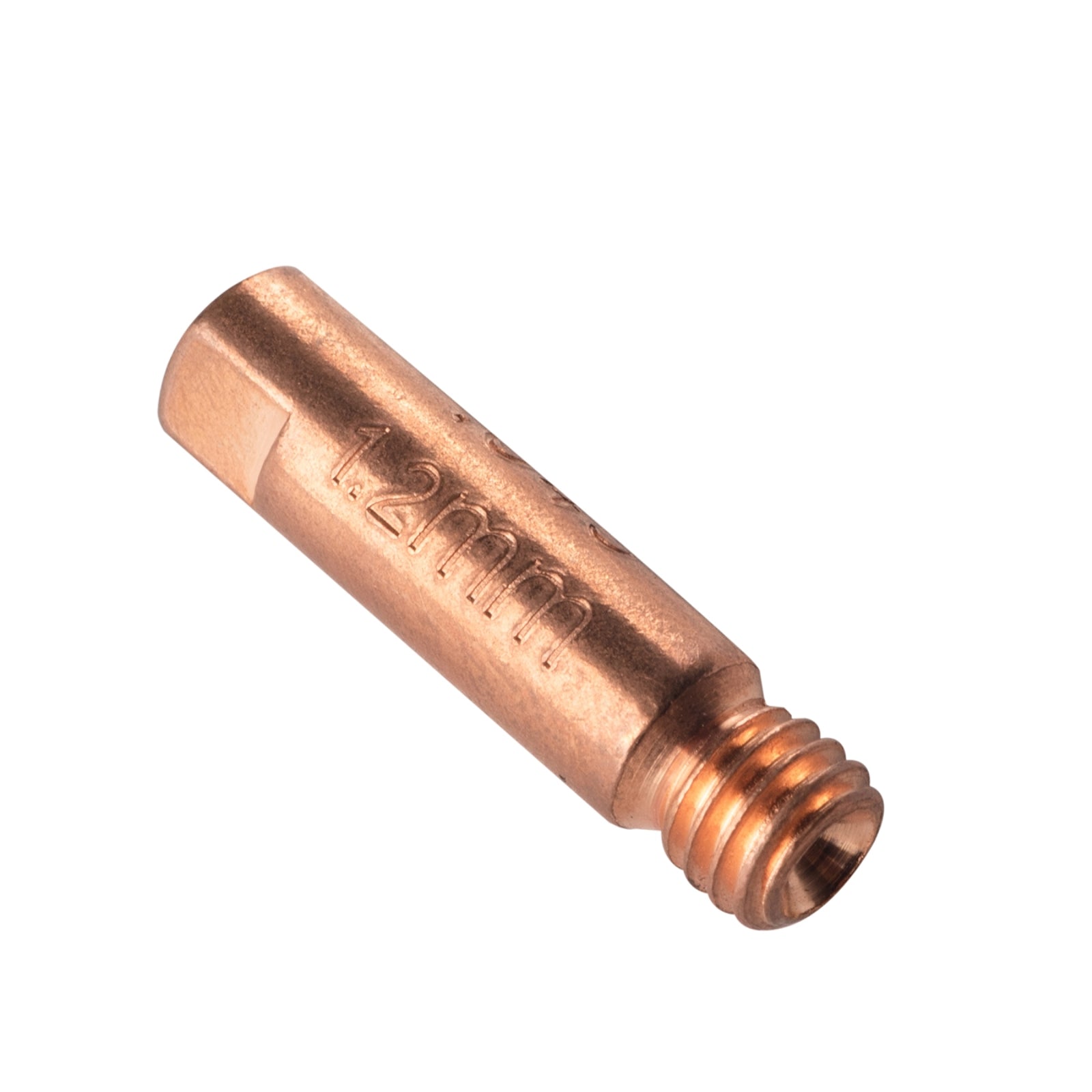 WeldForce 0.045-Inch Copper Wire Feed Welder Contact Tips; Provides Electrical Conductivity; Compatible with Solid and Flux Cored Welding Wires, 25-Pack of 0.045-Inch MIG Welding Contact Tips