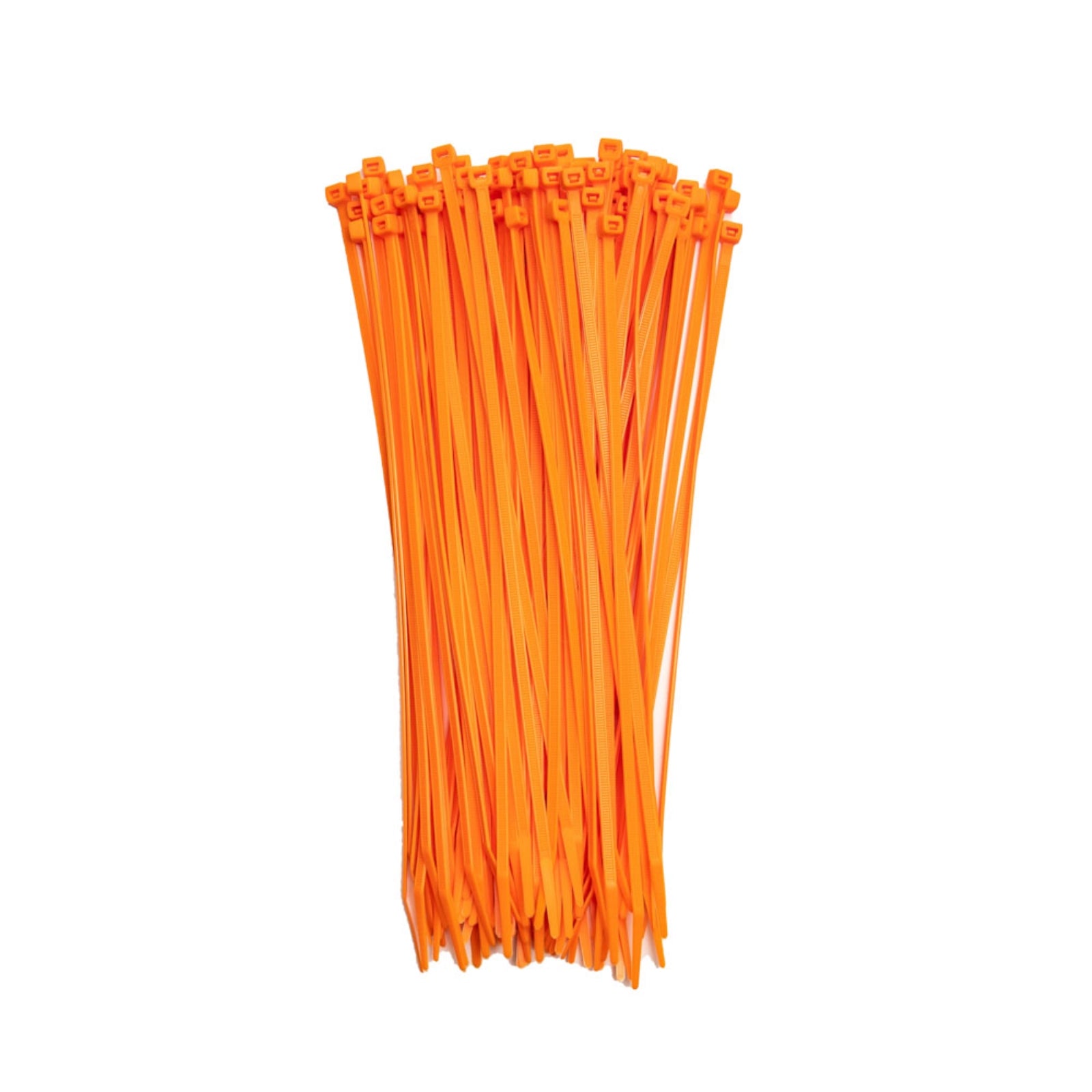 11-inch Fluorescent Orange Multi-Purpose Cable Tie, 75-lb Tensile Strength, UL 21S Listed, 100-Pack