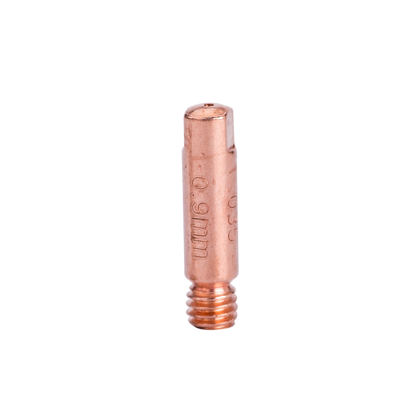 WeldForce 0.035-Inch Copper Wire Feed Welder Contact Tips; Provides Electrical Conductivity; Compatible with Solid and Flux Cored Welding Wires, 25-Pack of 0.035-Inch MIG Welding Contact Tips