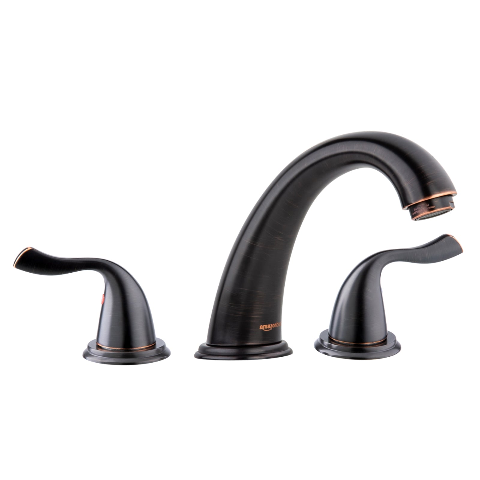 Two-Handle 3-Hole Mount 8-inch Bathroom Faucet, Oil-Rubbed Bronze