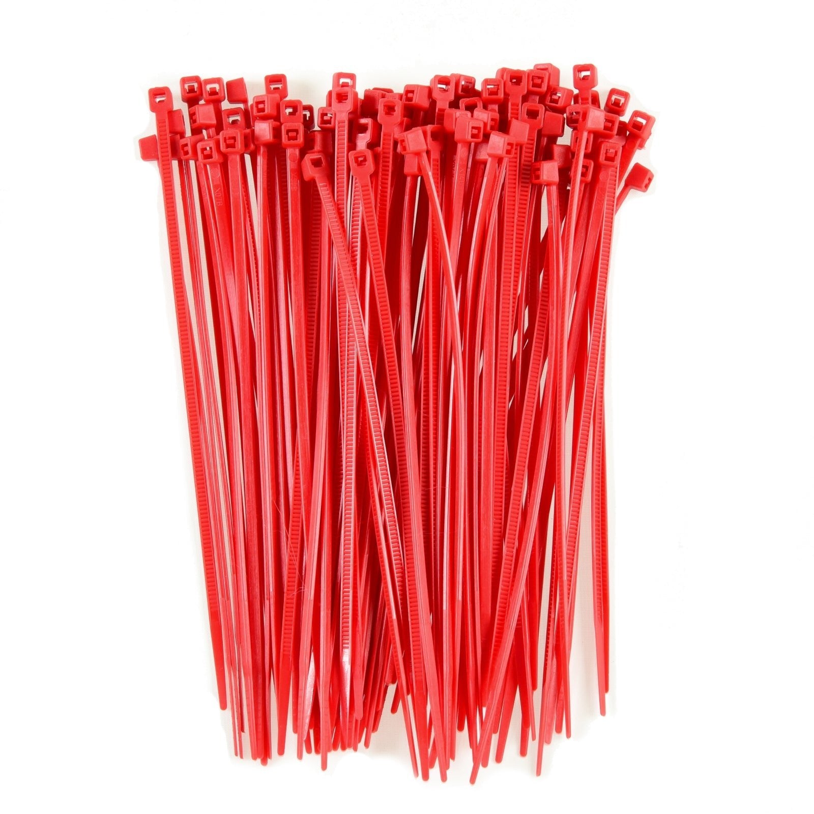 5-inch Red Multi-Purpose Cable Tie, 18-lb Tensile Strength, UL 21 Listed, 100-Pack