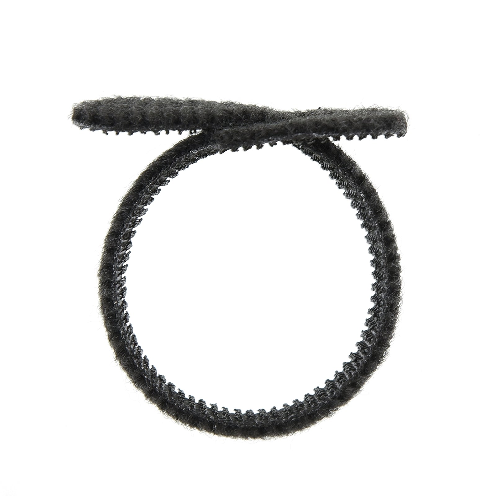 5-inch Black Hook and Loop, 5.6-lb Tensile Strength, 10-Pack