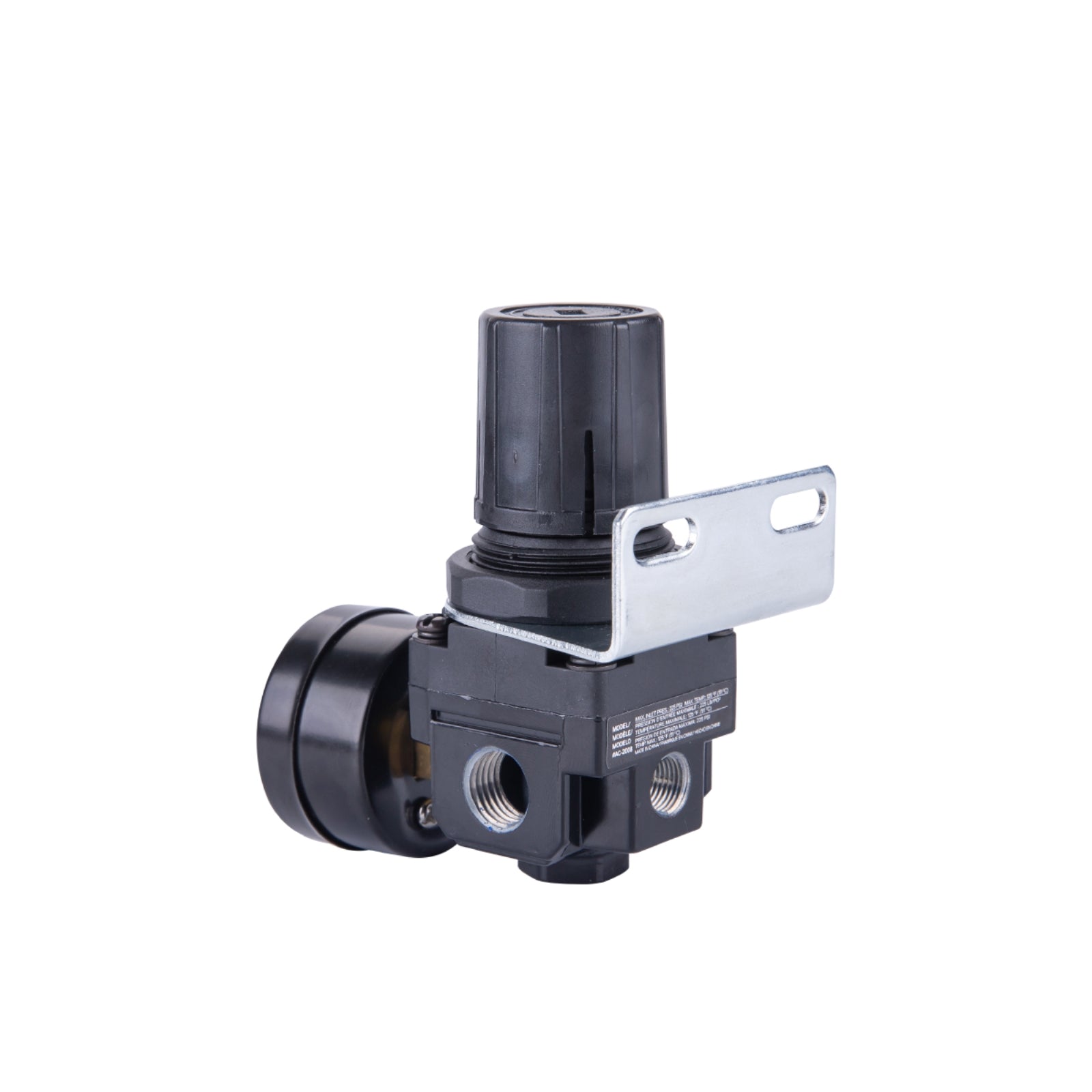 Capital Pneumatics 1/4" Mini Regulator with Gauge