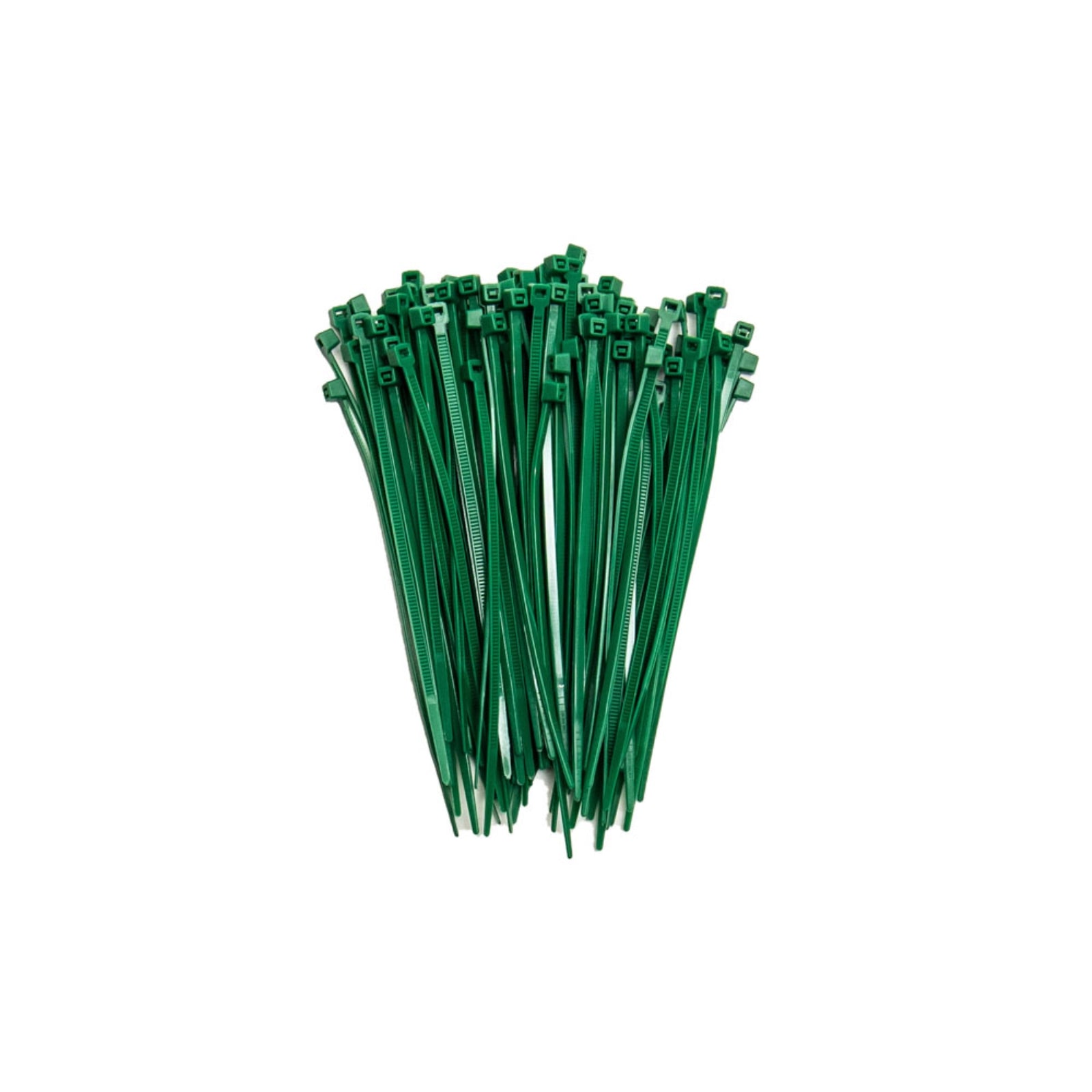 4-inch Dark Green Multi-Purpose Cable Tie, 18-lb Tensile Strength, UL 21 Listed, 100-Pack