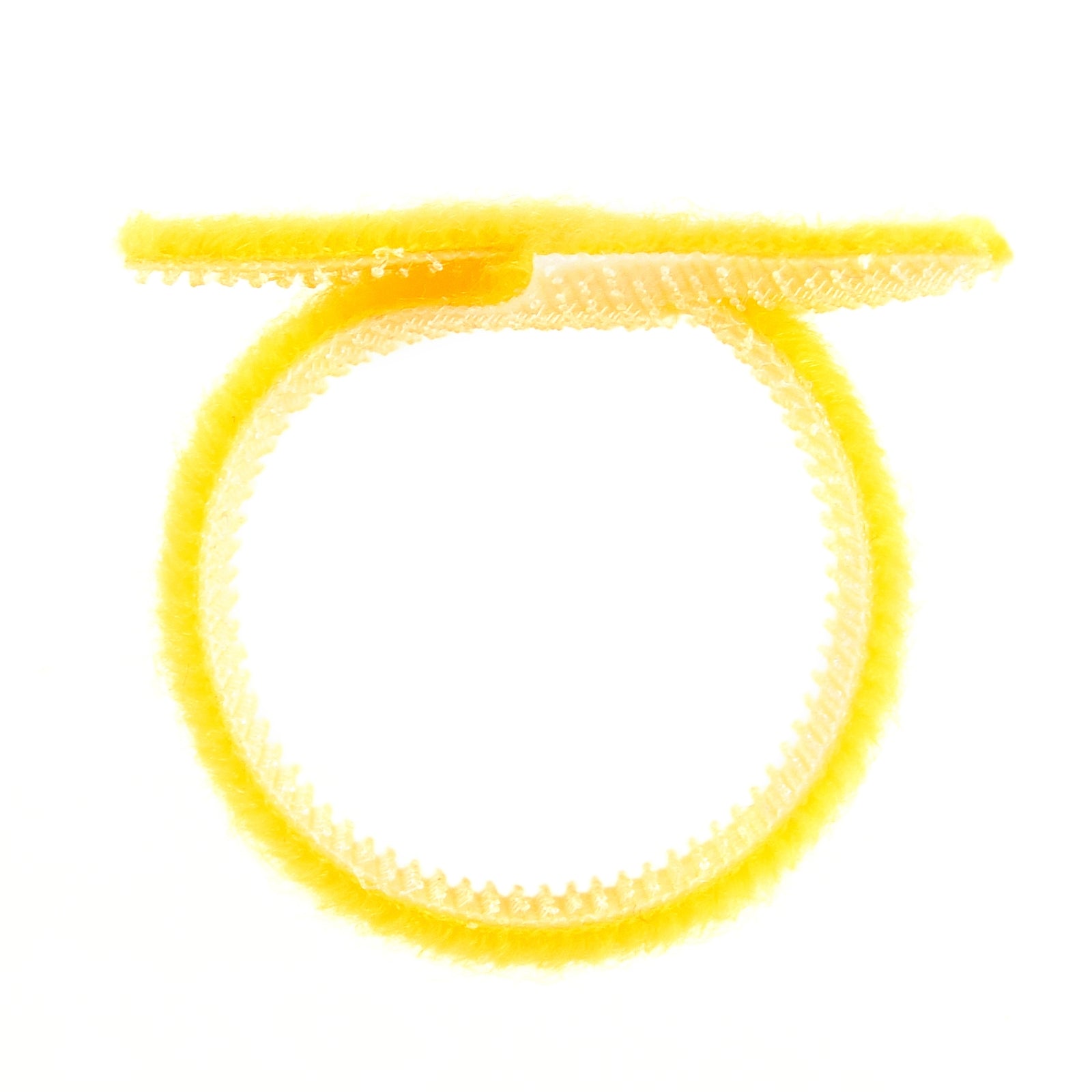 5-inch Yellow Hook and Loop, 5.6-lb Tensile Strength, 10-Pack