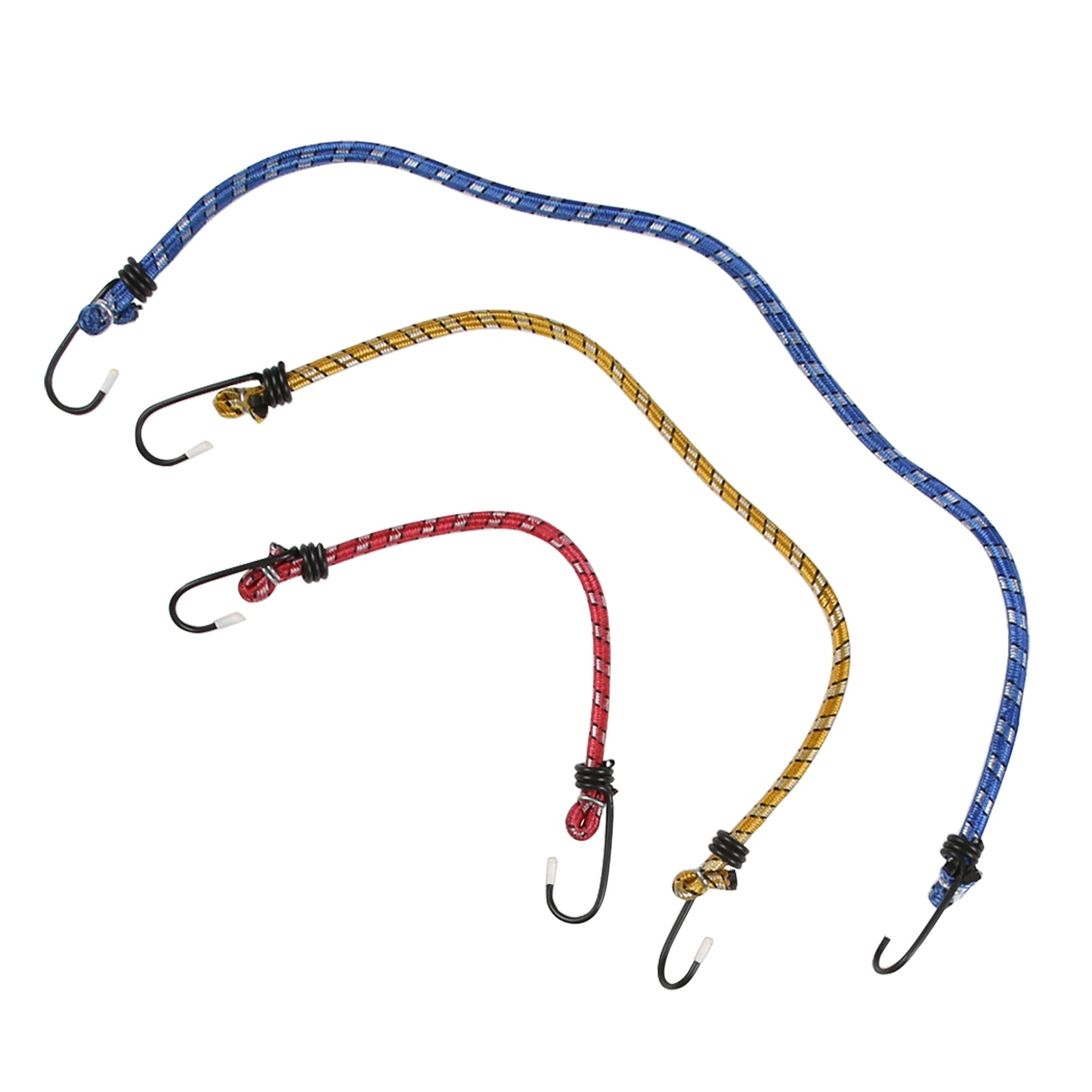 6 PC MULTI BUNGEE CORD SET