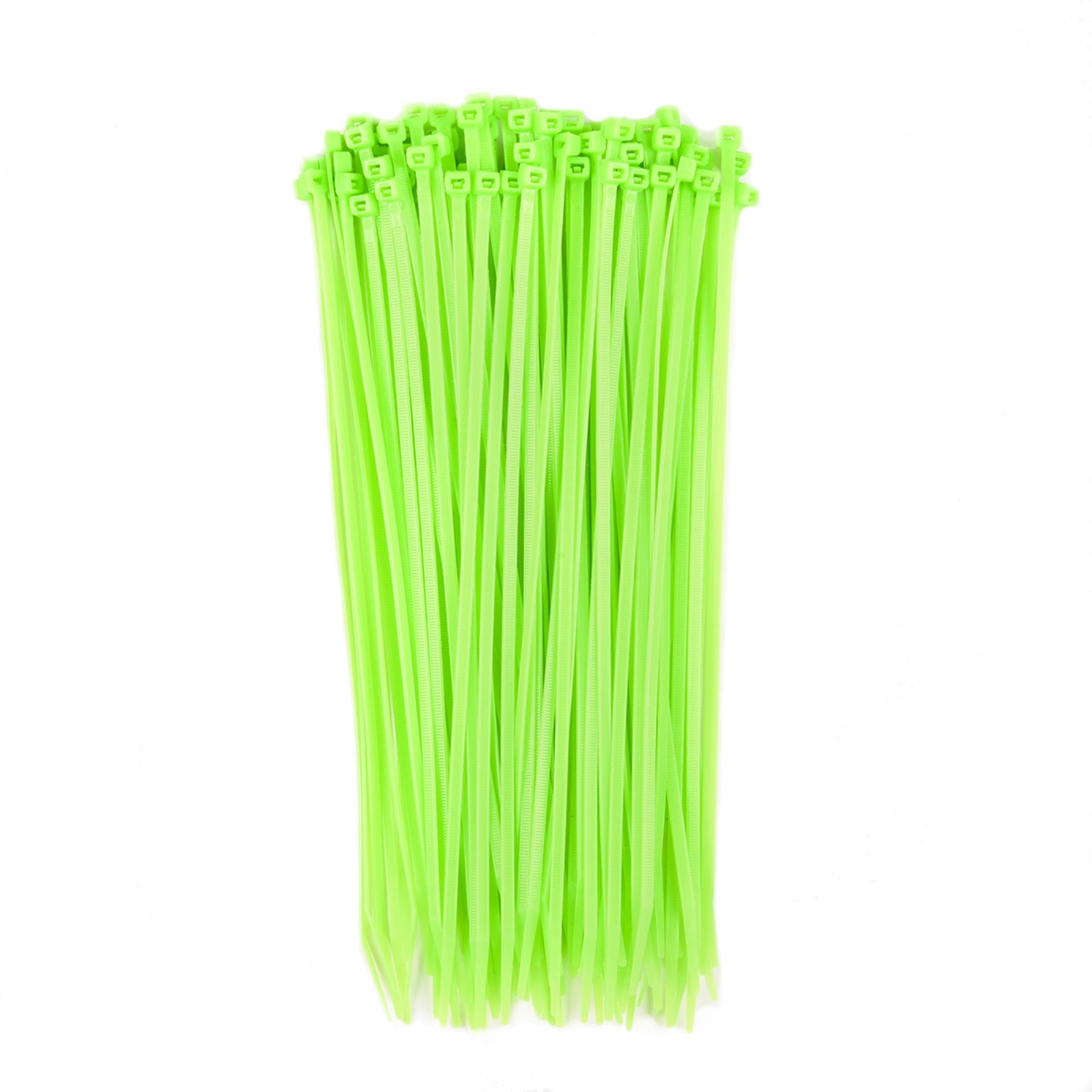 11-inch Fluorescent Green Multi-Purpose Cable Tie, 75-lb Tensile Strength, UL 21S Listed, 100-Pack