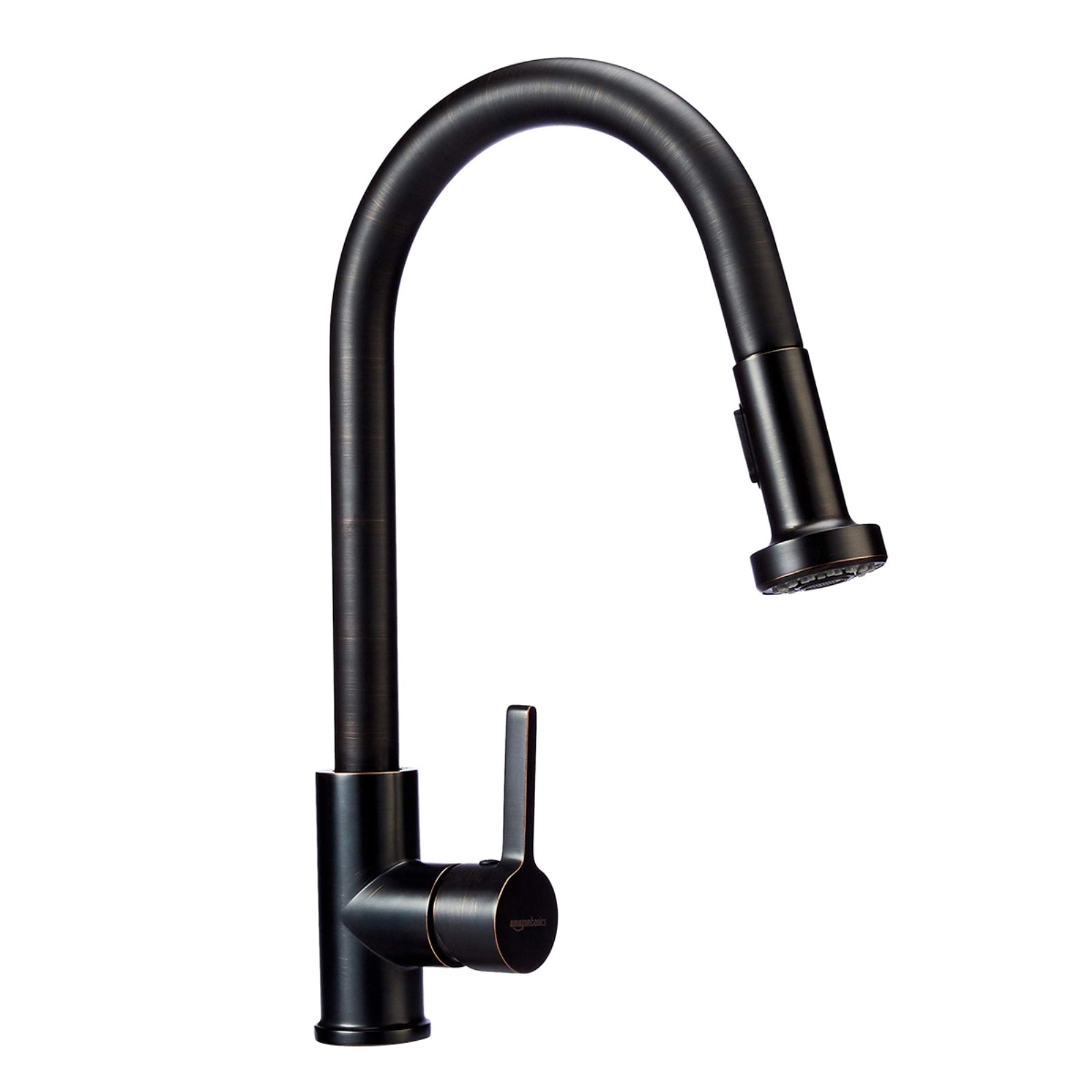 Modern Pull-Down Kitchen Faucet with Sprayer, Oil-Rubbed Bronze