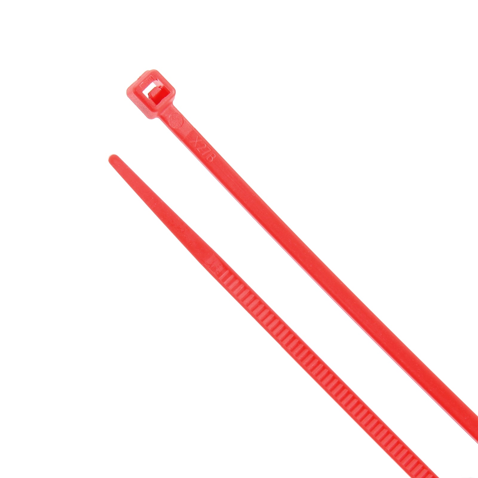 5-inch Red Multi-Purpose Cable Tie, 18-lb Tensile Strength, UL 21 Listed, 100-Pack