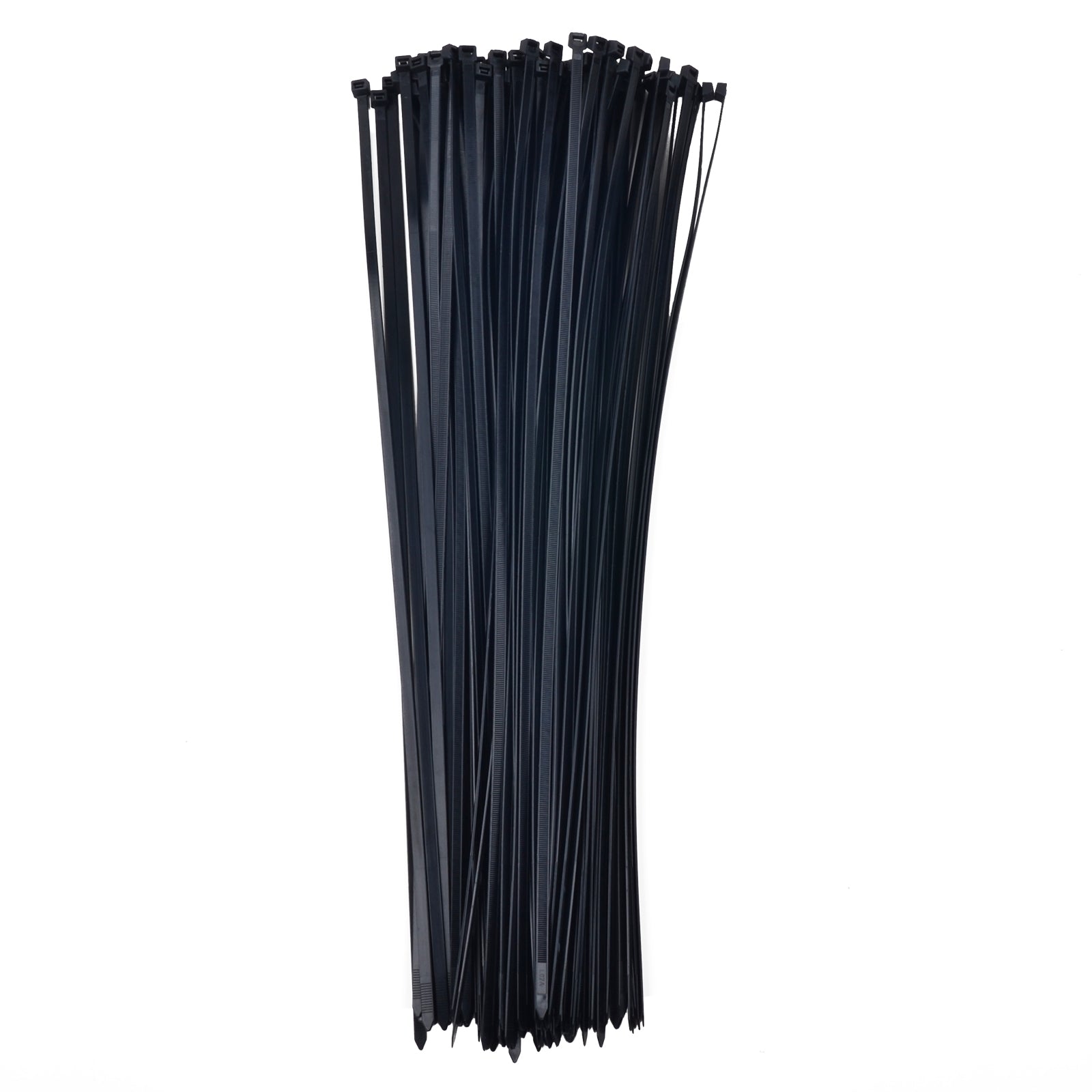 24-inch UV Resistant Black Multi-Purpose Cable Tie, 120-lb Tensile Strength, UL 21S Listed, 100-Pack