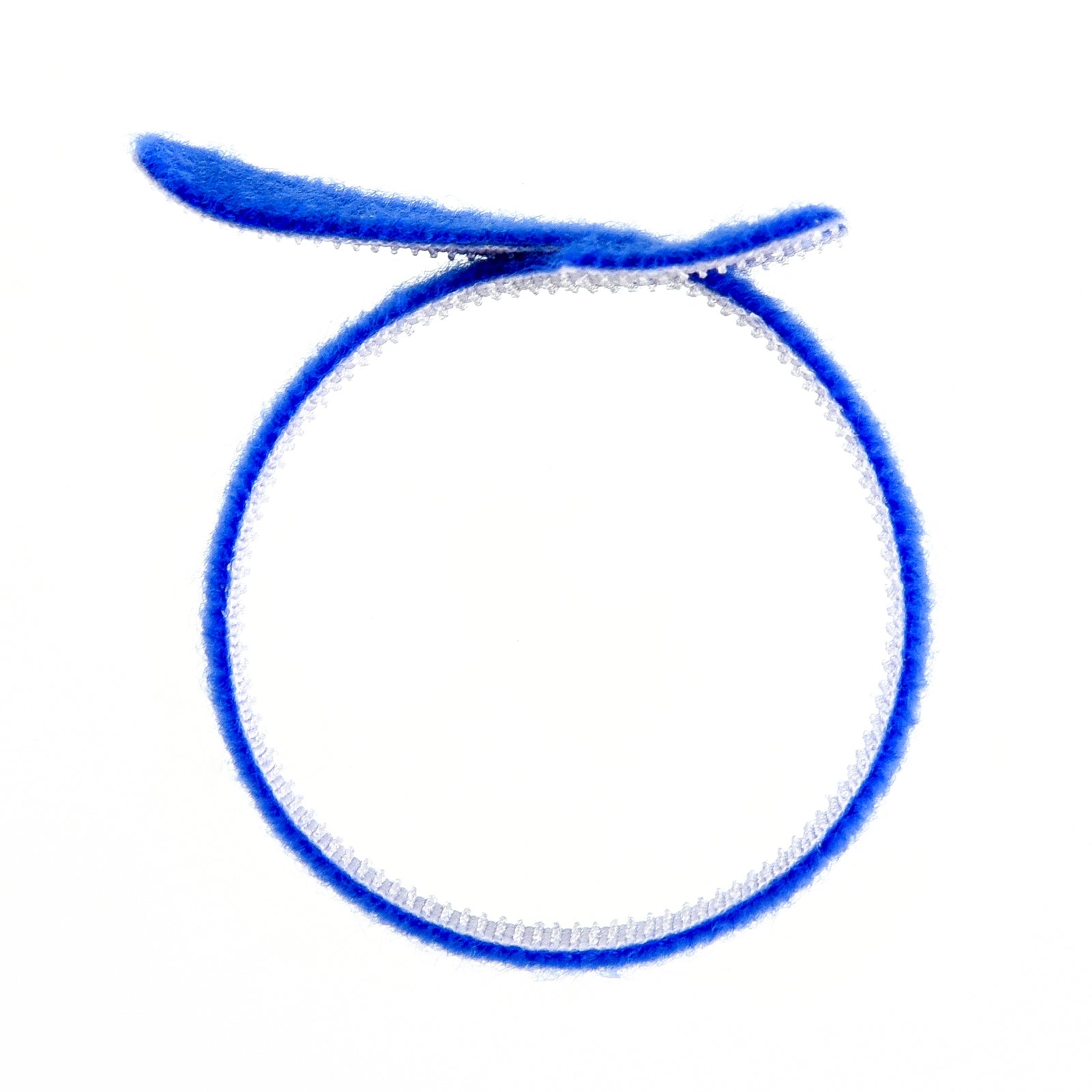 8-inch Blue Hook and Loop, 5.6-lb Tensile Strength, 10-Pack