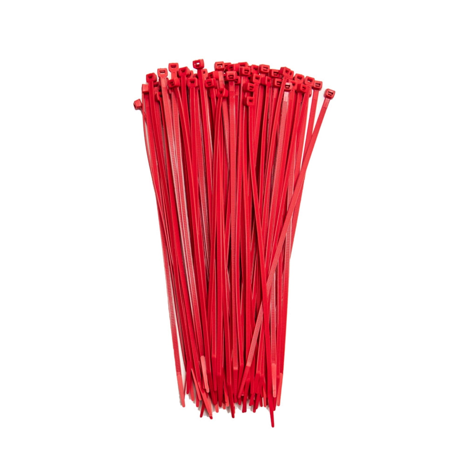 11-inch Red Multi-Purpose Cable Tie, 75-lb Tensile Strength, UL 21S Listed, 100-Pack