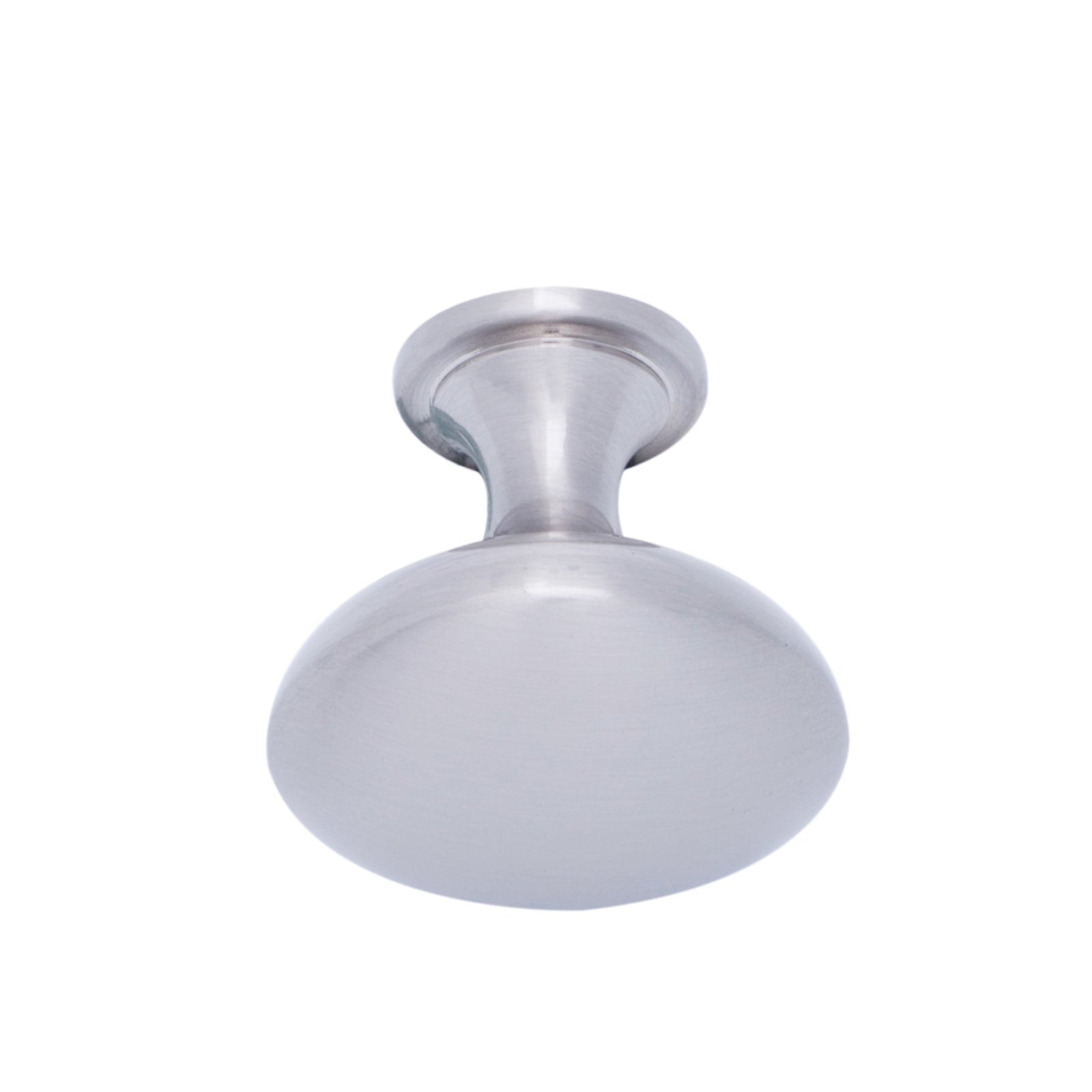 AmazonBasics Round Cabinet Knob, 1.18" Diameter, Satin Nickel