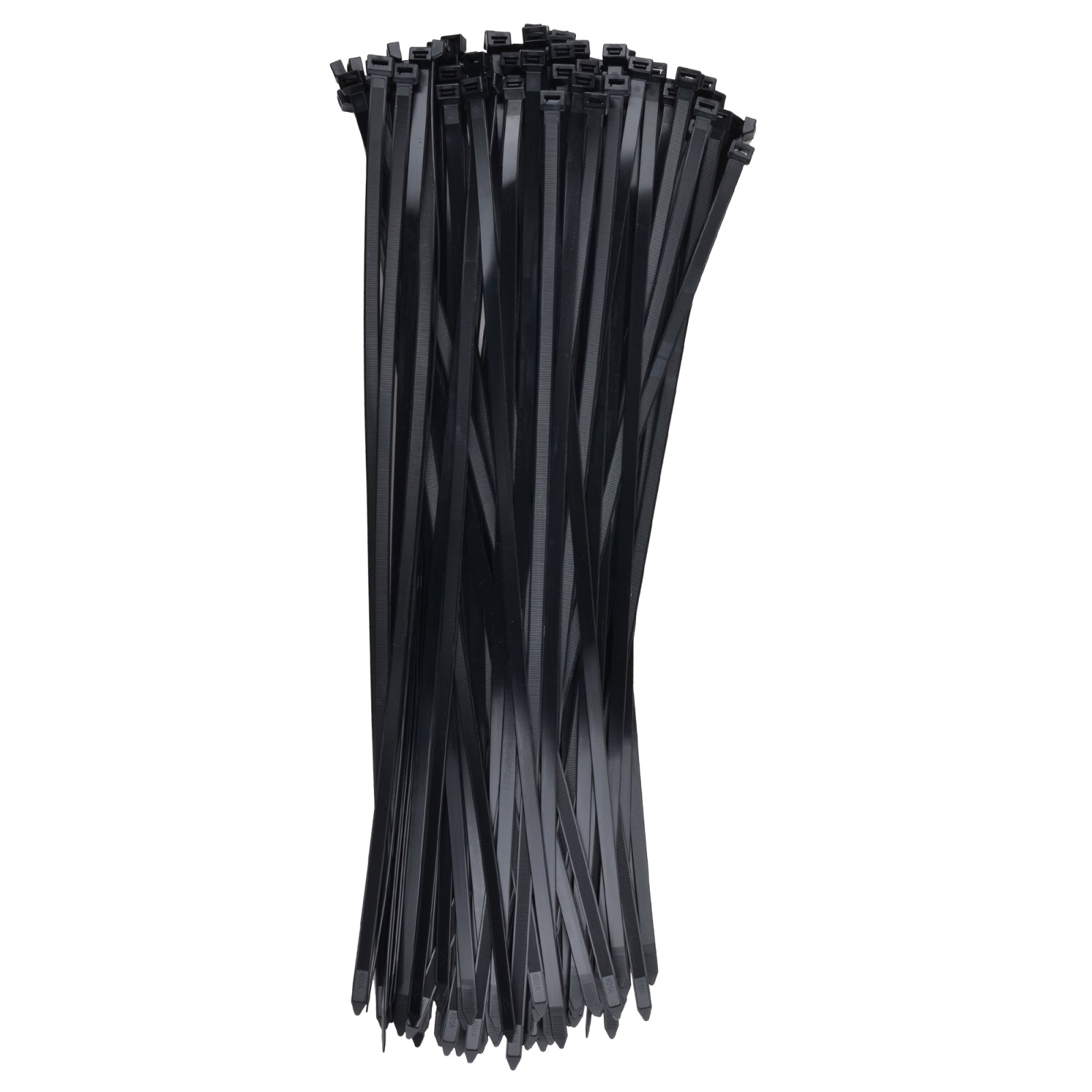 28-inch UV Resistant Black Multi-Purpose Cable Tie, 250-lb Tensile Strength, 100-Pack