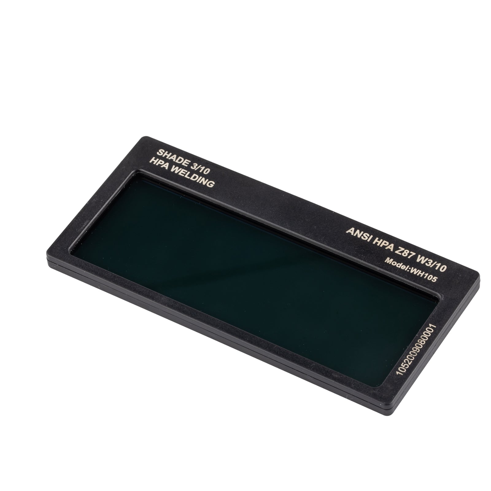 WeldForce Horizontal Auto-Darkening Filter for Welding Helmets, 2" x 4.25" x 0.2"