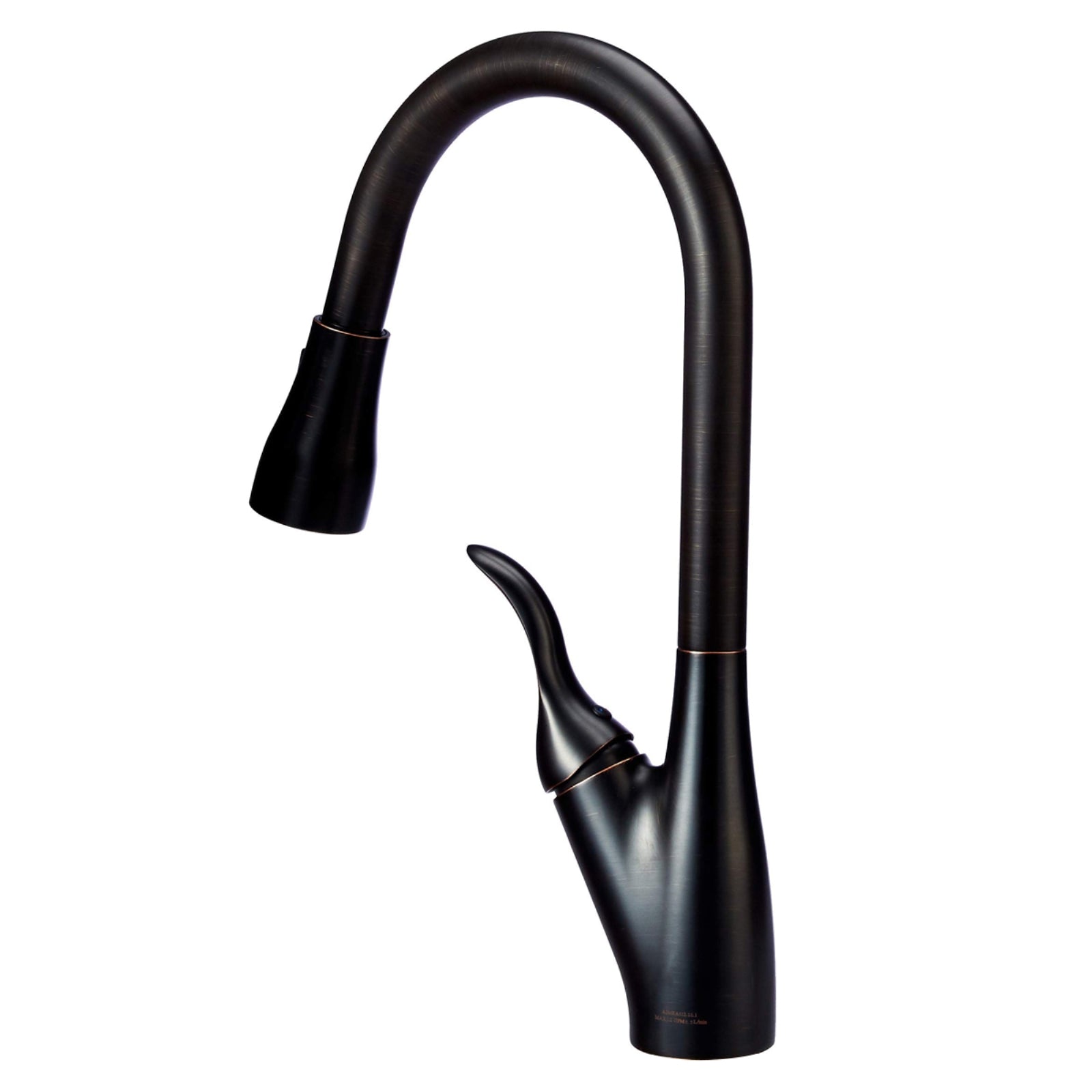 Single-Handled Kitchen Pull-Down Sprayer Faucet, Oil-Rubbed Bronze