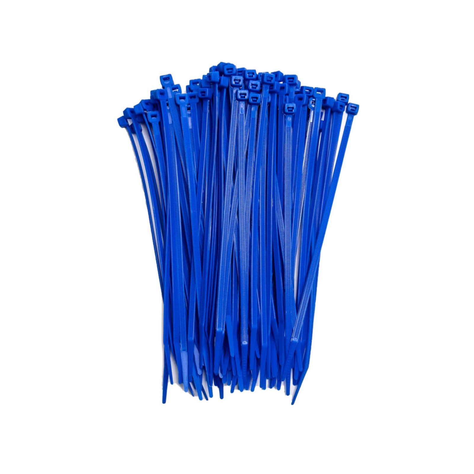 8-inch Blue Multi-Purpose Cable Tie, 75-lb Tensile Strength, UL 21S Listed, 100-Pack