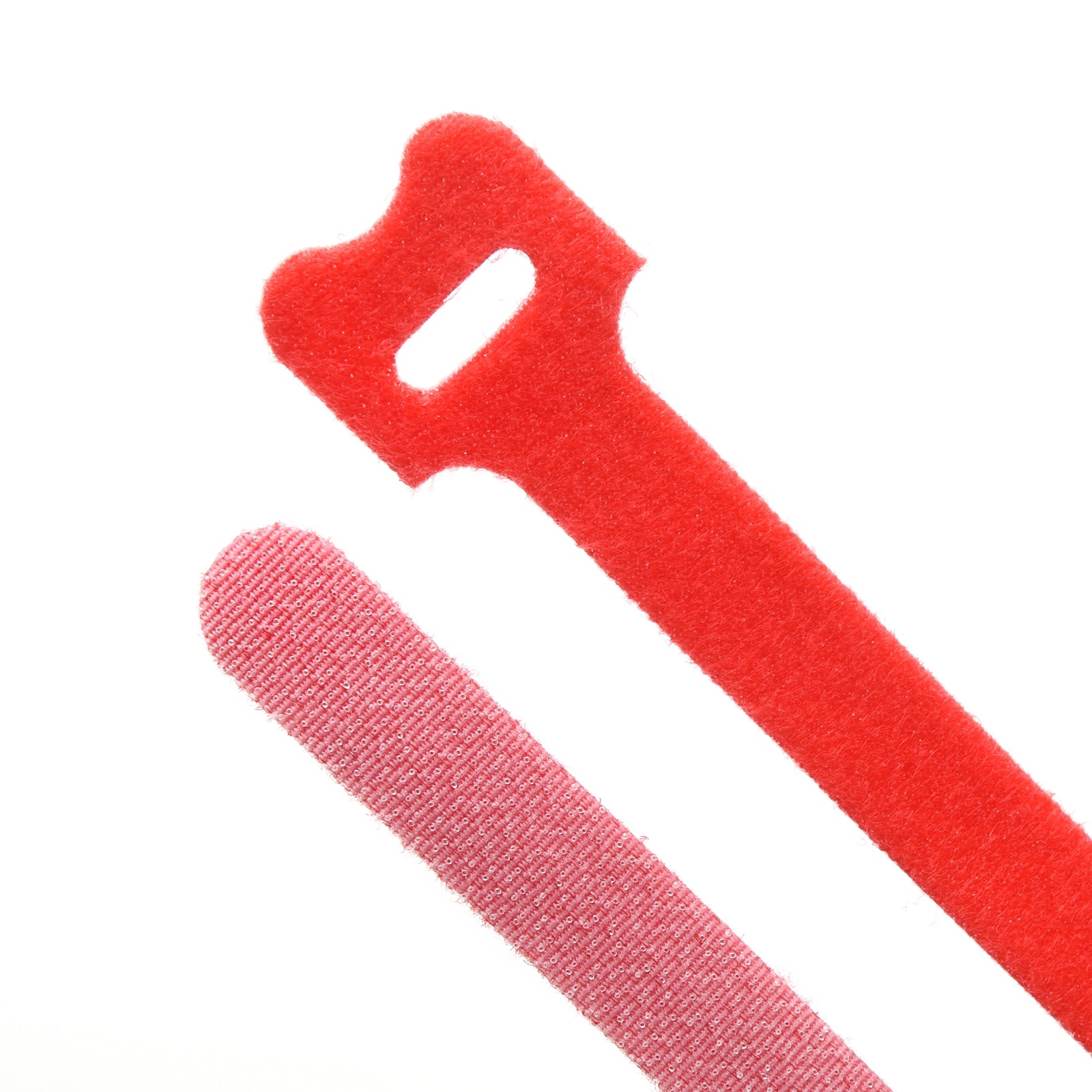 5-inch Red Hook and Loop, 5.6-lb Tensile Strength, 10-Pack