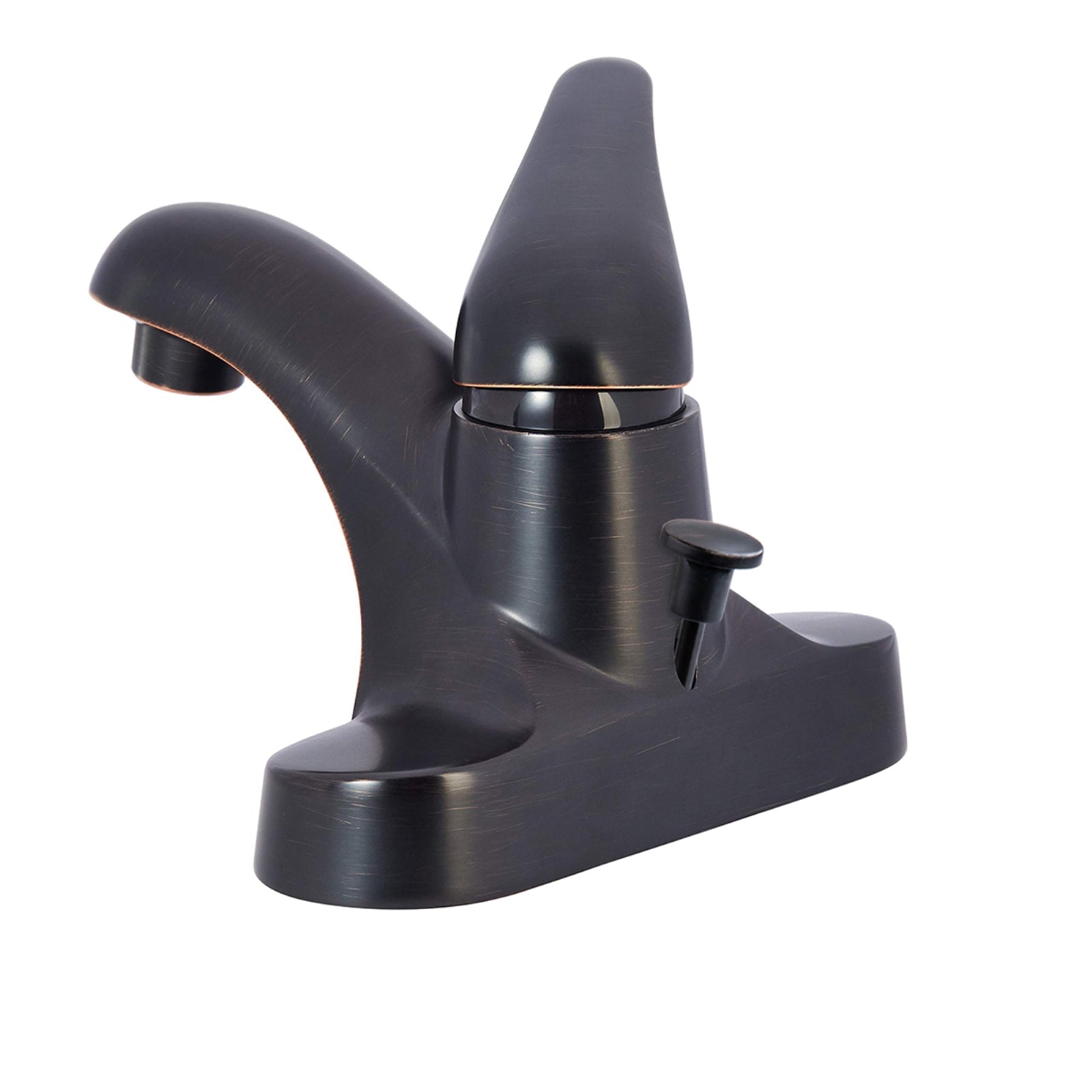 Single-Handle 3-Hole Mount Basin Faucet-4-Inch, Oil-Rubbed Bronze