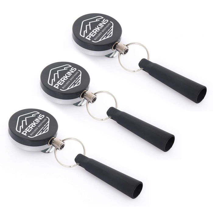 Perkins Builder Brothers Retractable Carpenter Pencil Holder, Black, 3