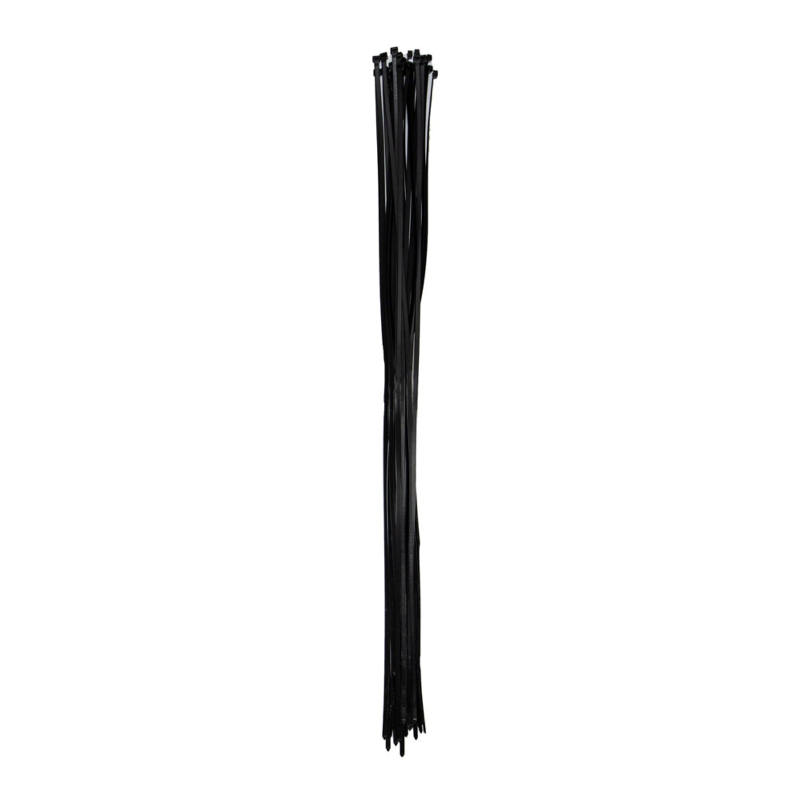 60-inch UV Resistant Black Multi-Purpose Cable Tie, 175-lb Tensile Strength, UL 21S Listed, 25-Pack